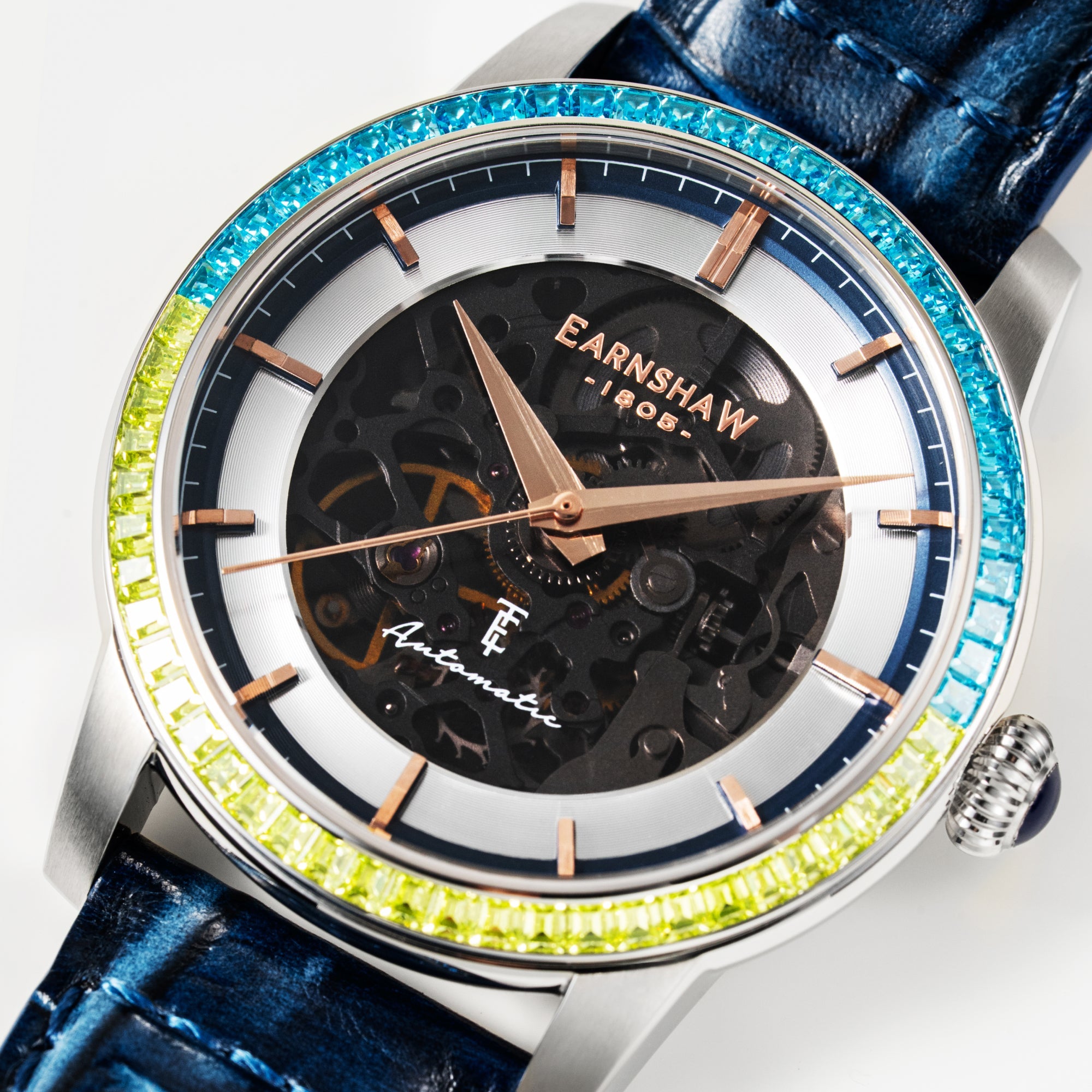 THOMAS EARNSHAW Thomas Earnshaw Celestial Glory Skeleton Automatic Men's Watch ES-8301-03