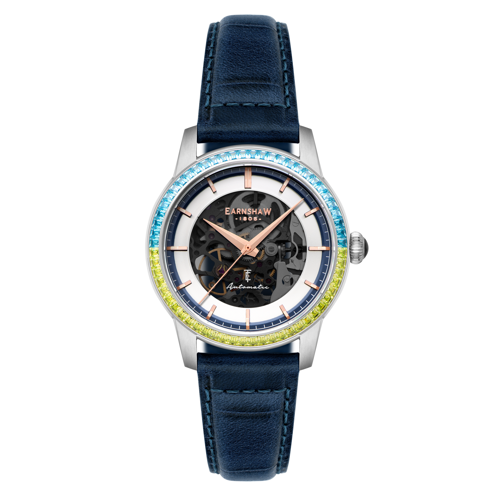 THOMAS EARNSHAW Thomas Earnshaw Celestial Glory Skeleton Automatic Men's Watch ES-8301-03