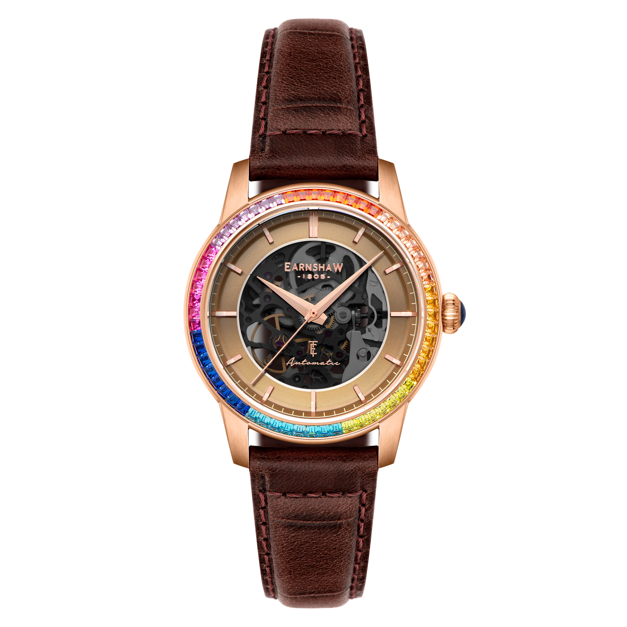 THOMAS EARNSHAW Thomas Earnshaw Celestial Glory Skeleton Automatic Men's Watch ES-8301-04