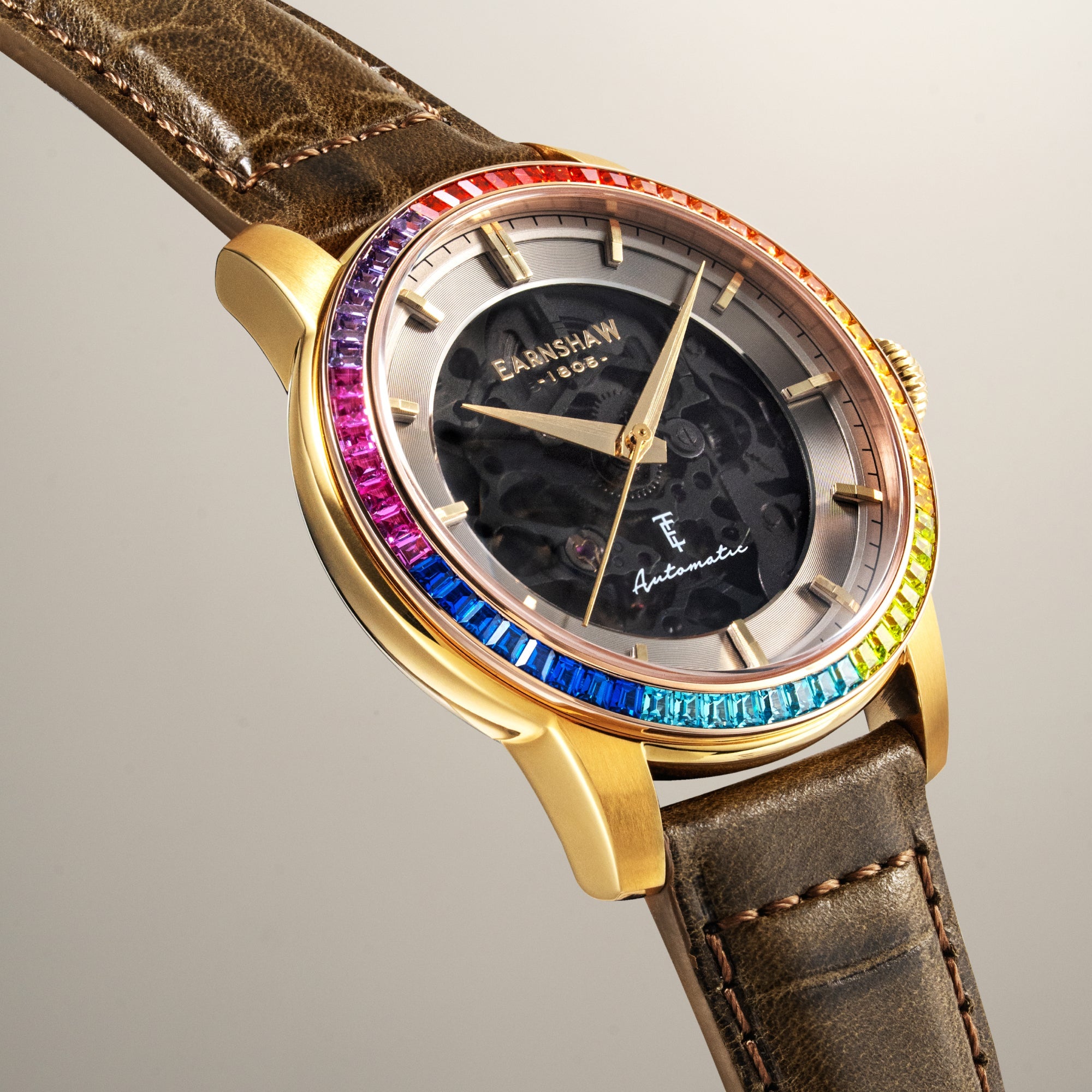 THOMAS EARNSHAW Thomas Earnshaw Celestial Glory Skeleton Automatic Men's Watch ES-8301-05