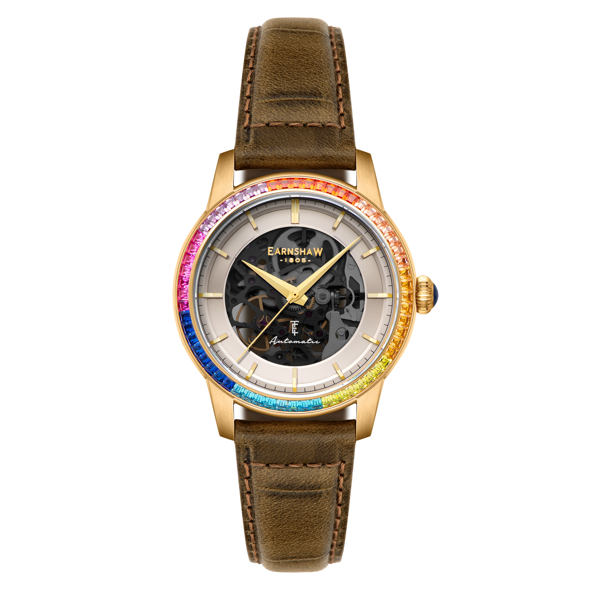 THOMAS EARNSHAW Thomas Earnshaw Celestial Glory Skeleton Automatic Men's Watch ES-8301-05