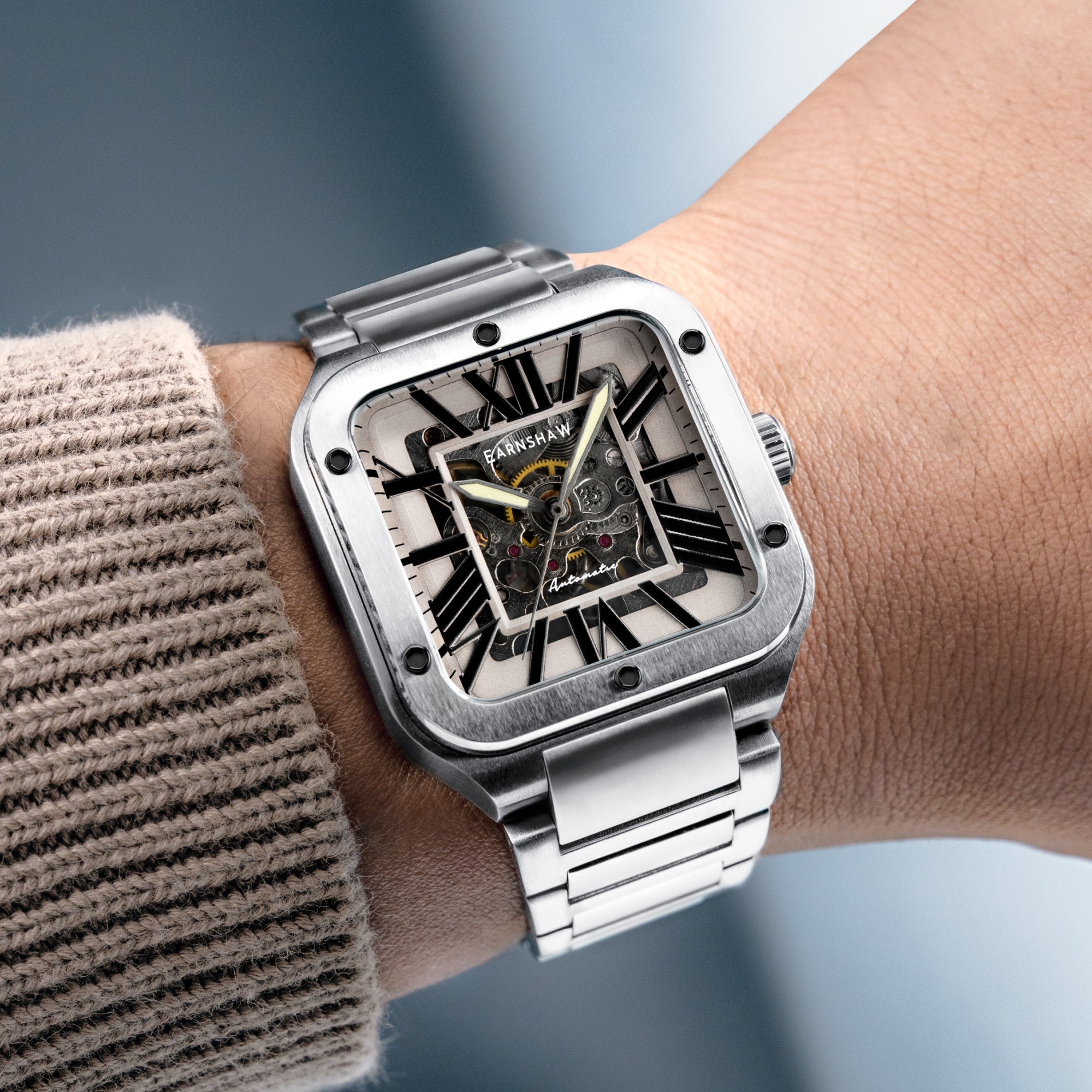 THOMAS EARNSHAW Thomas Earnshaw Engineer Lennox Skeleton Automatic Men's Watch ES-8303-22