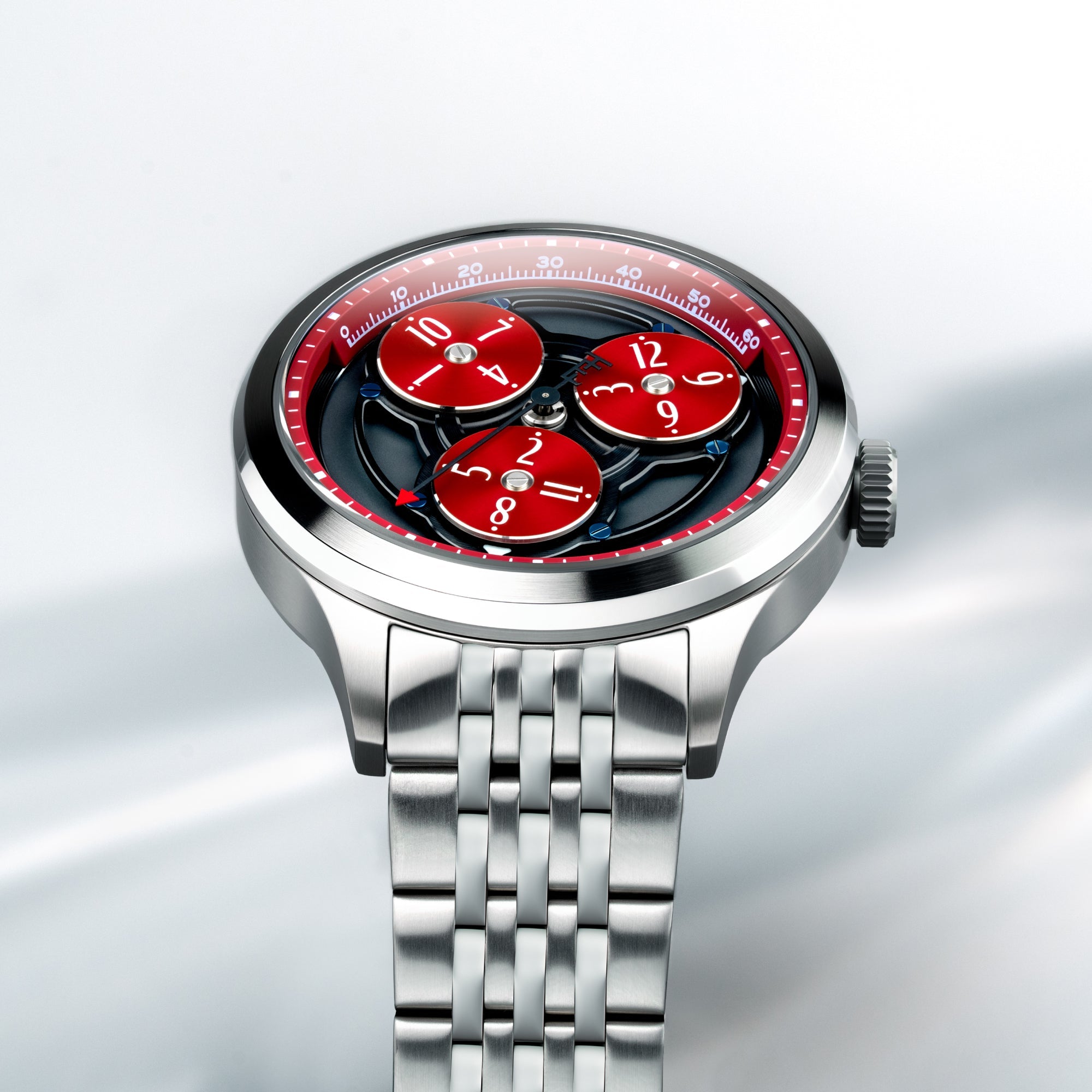 THOMAS EARNSHAW Thomas Earnshaw Engineer Hexham Trisect Automatic Limited Edition Jet Green Men's Watch ES-8304-33
