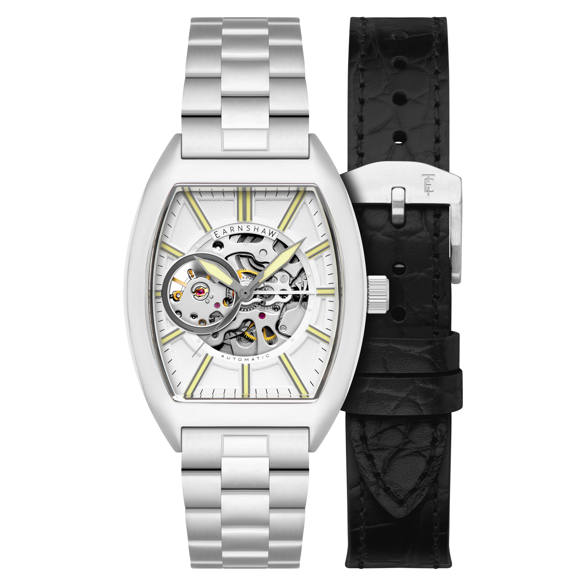 THOMAS EARNSHAW Thomas Earnshaw Heritage Beauchamp Skeleton Automatic Men's Watch ES-8310-11