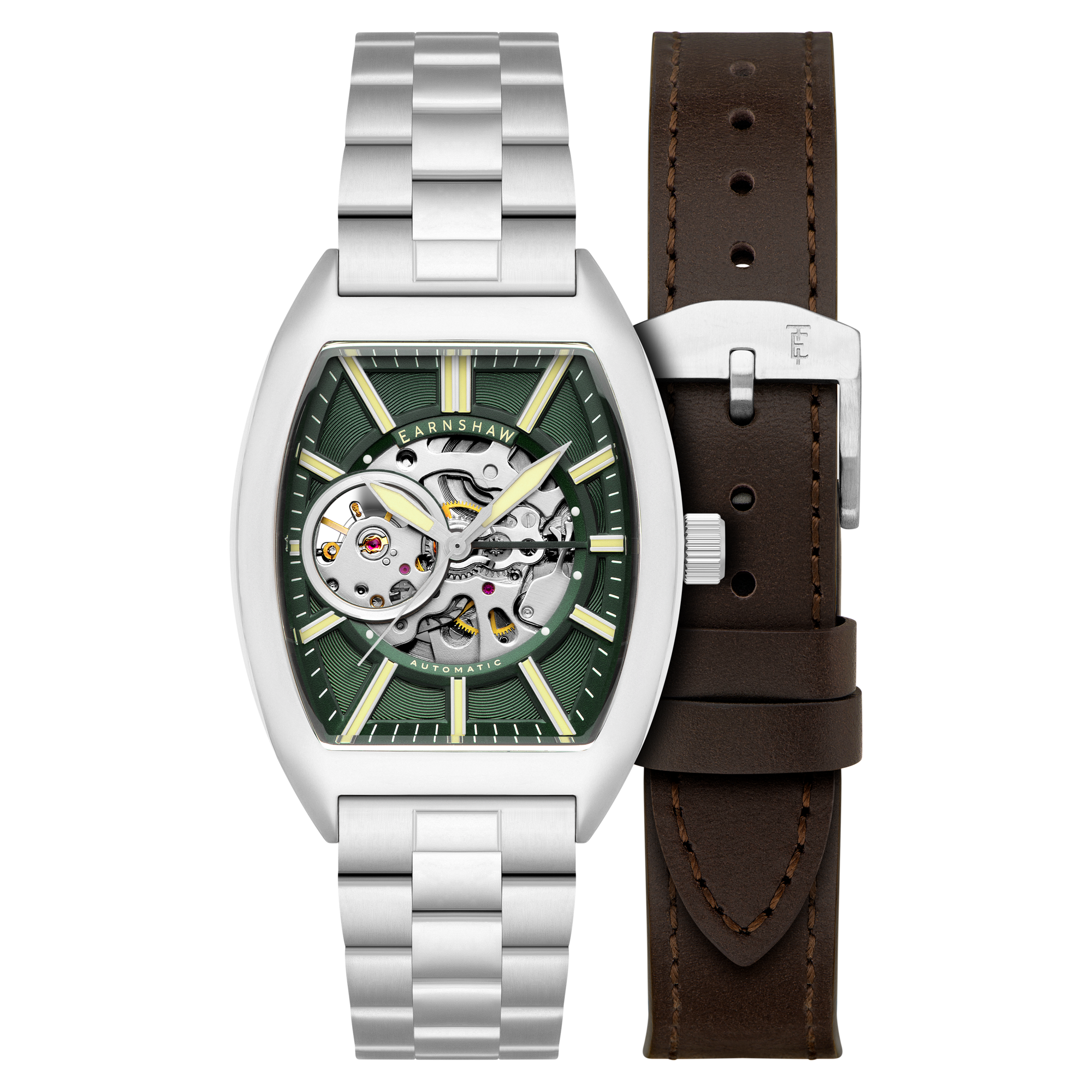 THOMAS EARNSHAW Thomas Earnshaw Heritage Beauchamp Skeleton Automatic Men's Watch ES-8310-33