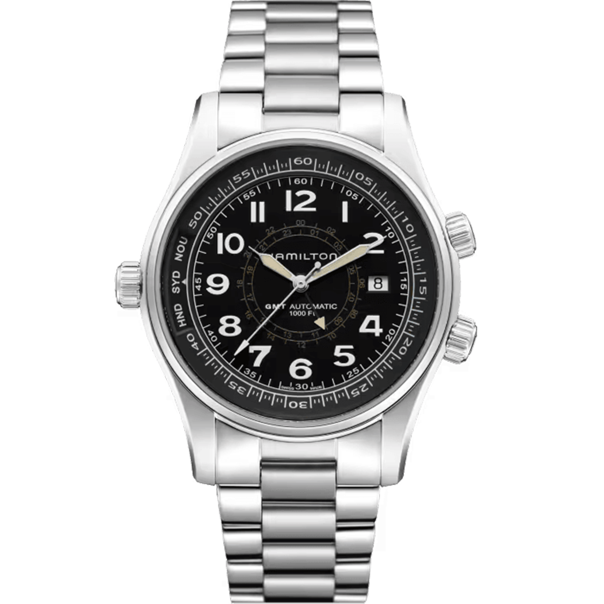 HAMILTON Hamilton Khaki Navy Khaki UTC Auto Men's Watch H77505133