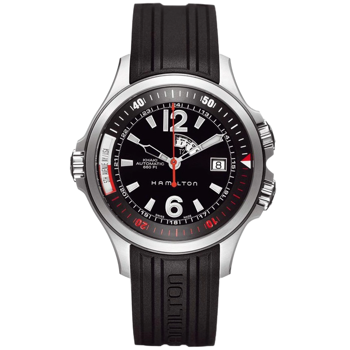 HAMILTON Hamilton Khaki Navy GMT Auto Men's Watch H77555335