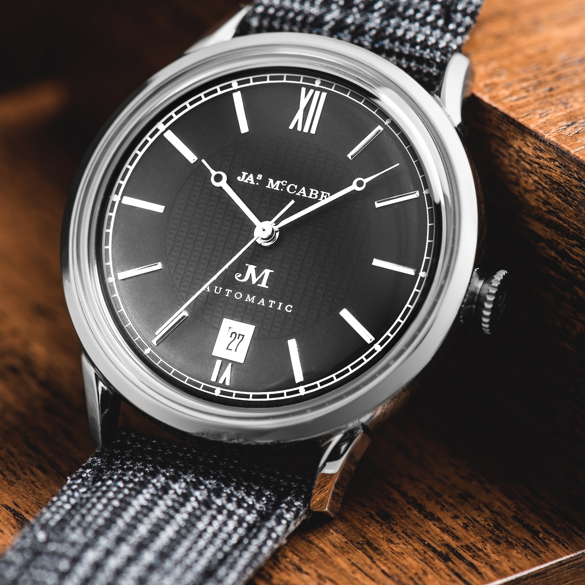 JAMES MCCABE James McCabe Heritage Automatic II Men's Watch JM-1022-05