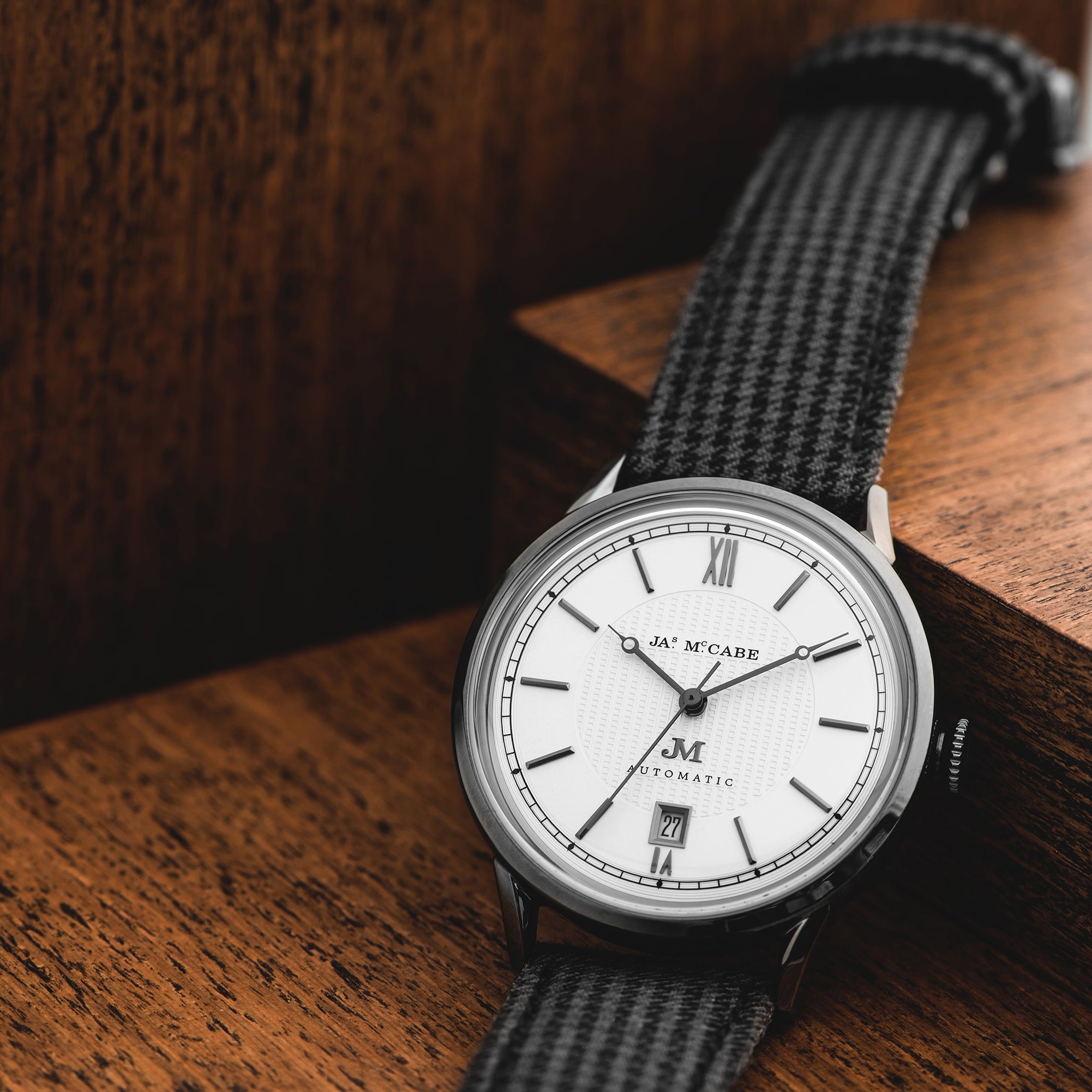 JAMES MCCABE James McCabe Heritage Automatic II Men's Watch JM-1022-06