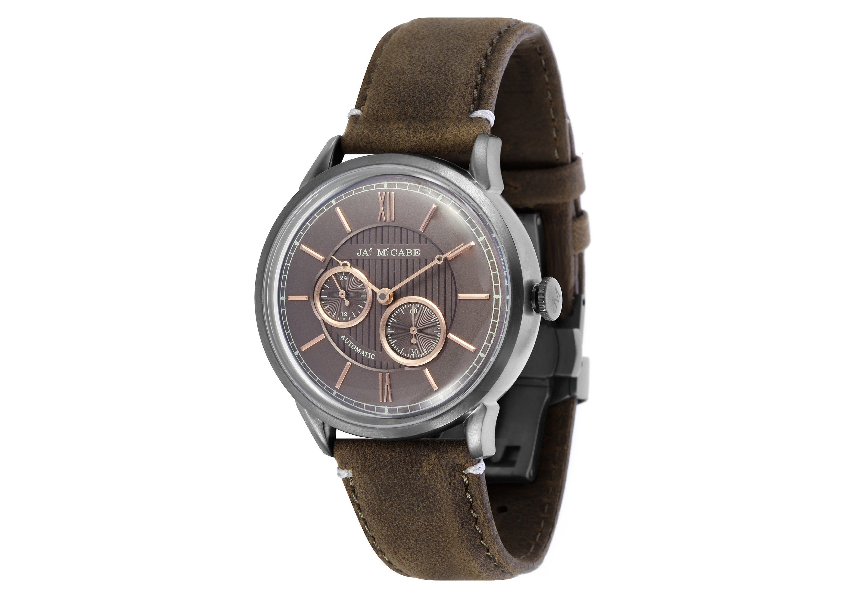 JAMES MCCABE James McCabe Heritage Automatic II Men's Watch JM-1023-09