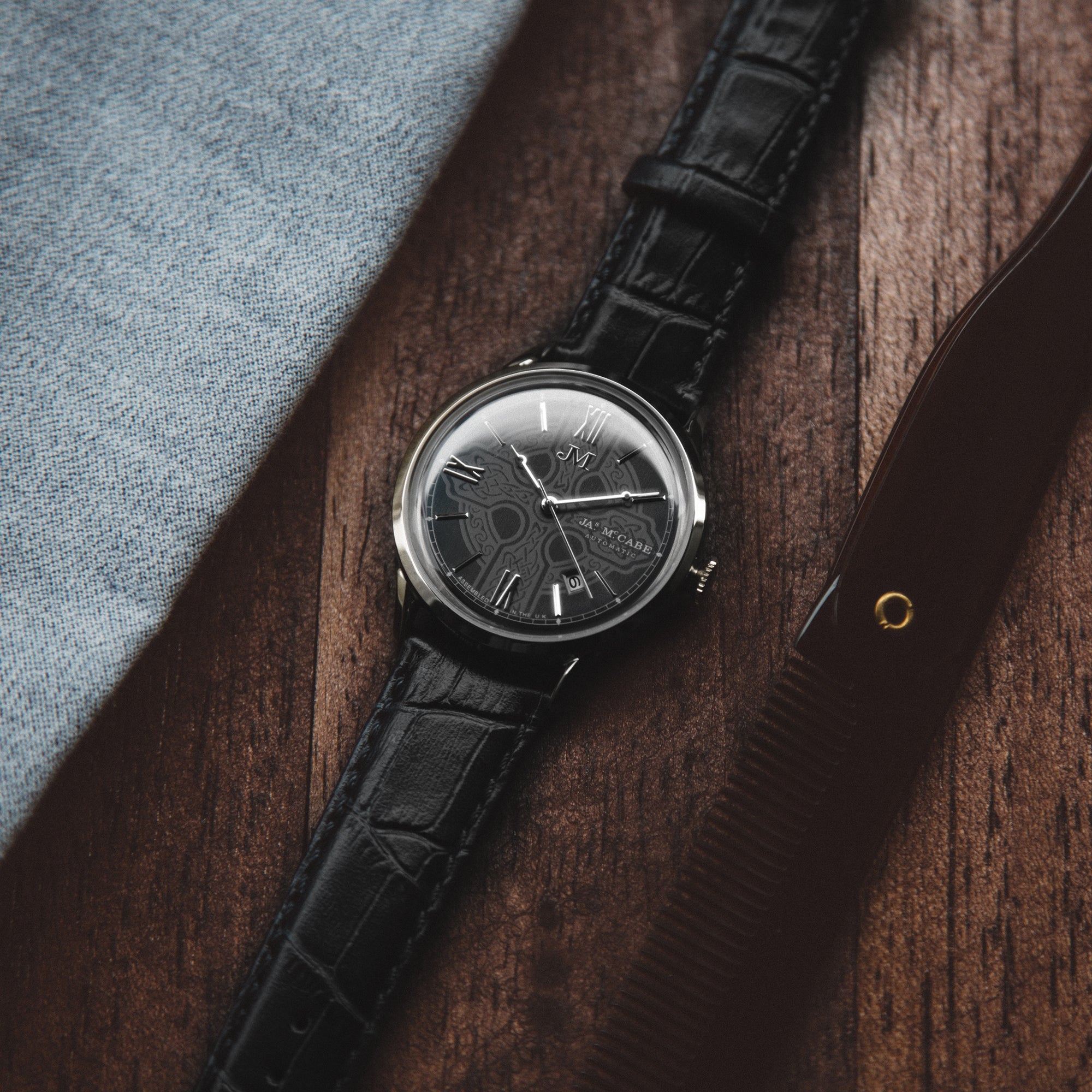 JAMES MCCABE James McCabe Heritage Automatic II Men's Watch JM-1024-01