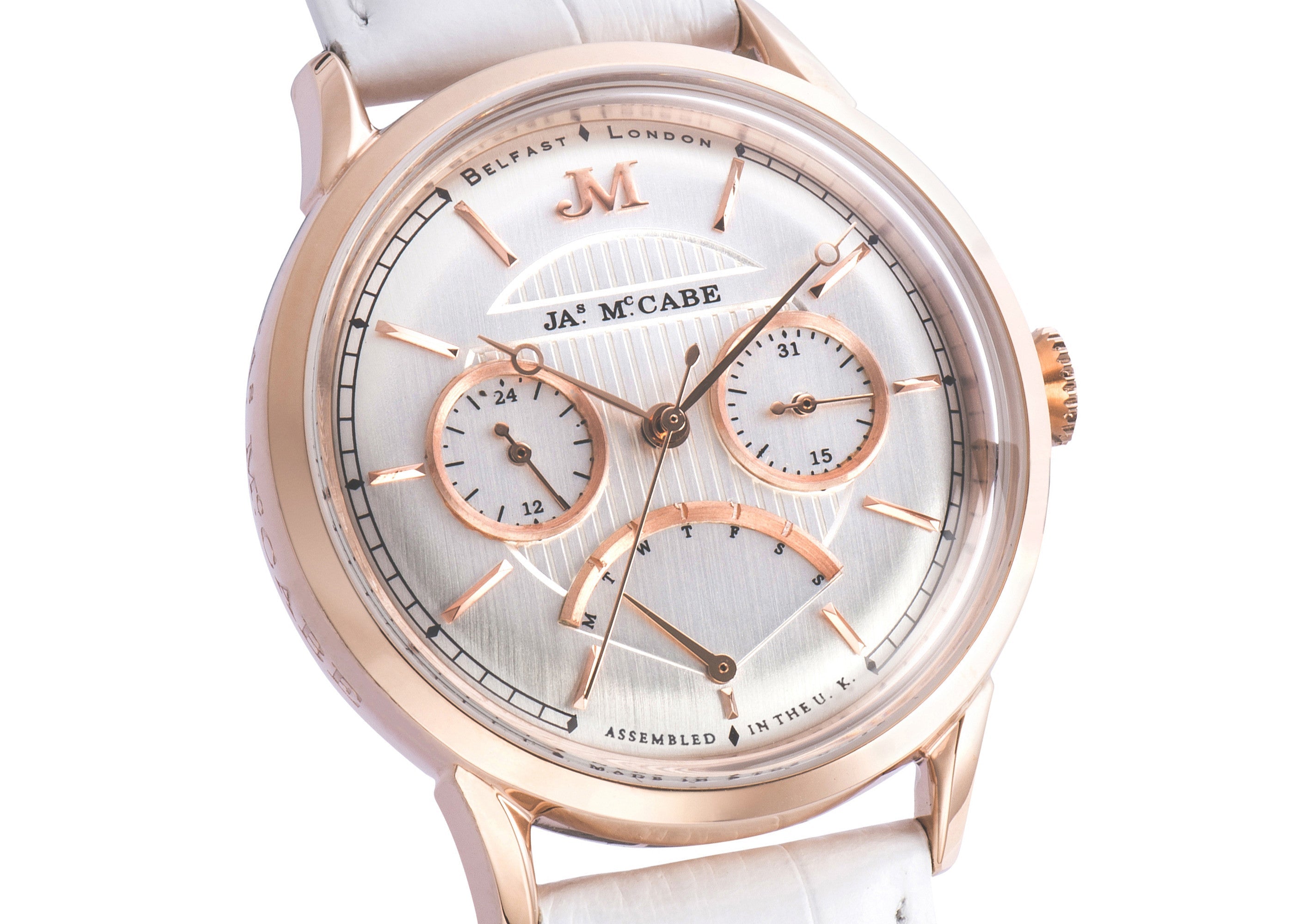 JAMES MCCABE James McCabe Heritage Retrograde II Men's Watch JM-1026-04