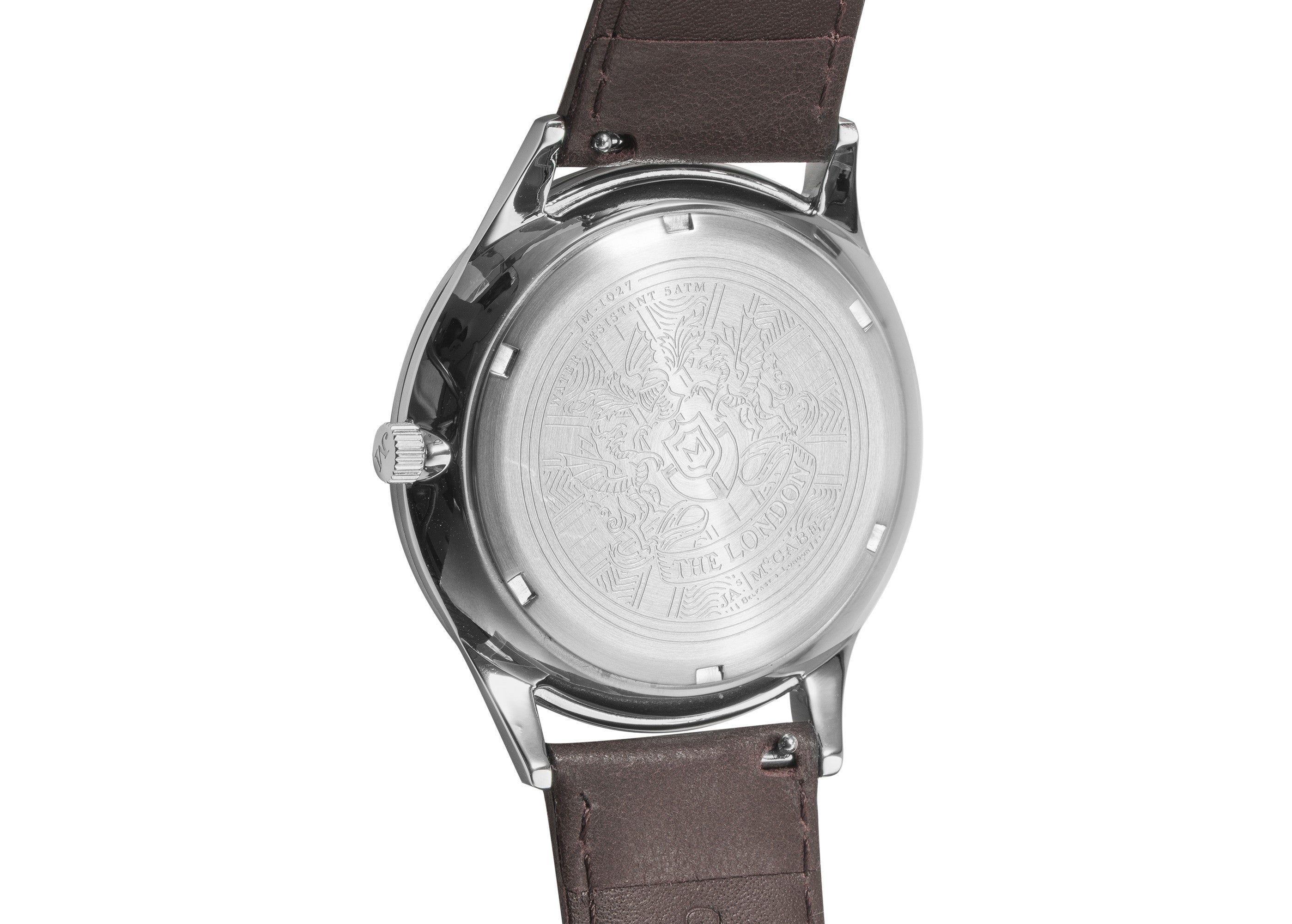 James McCabe London Commander Black Men's Watch JM-1027-01