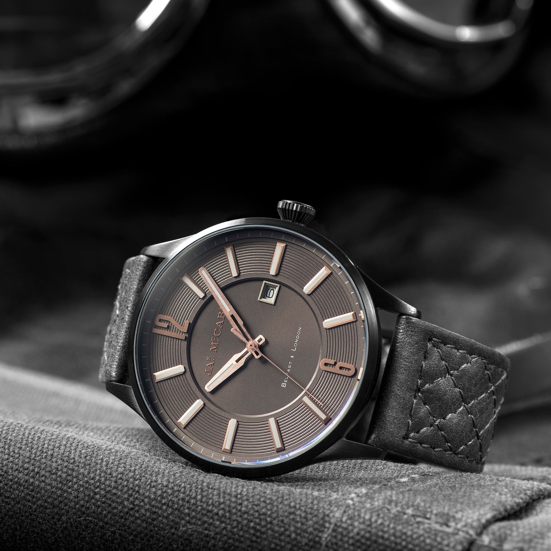 James McCabe London Slate Grey Men's Watch JM-1027-0A