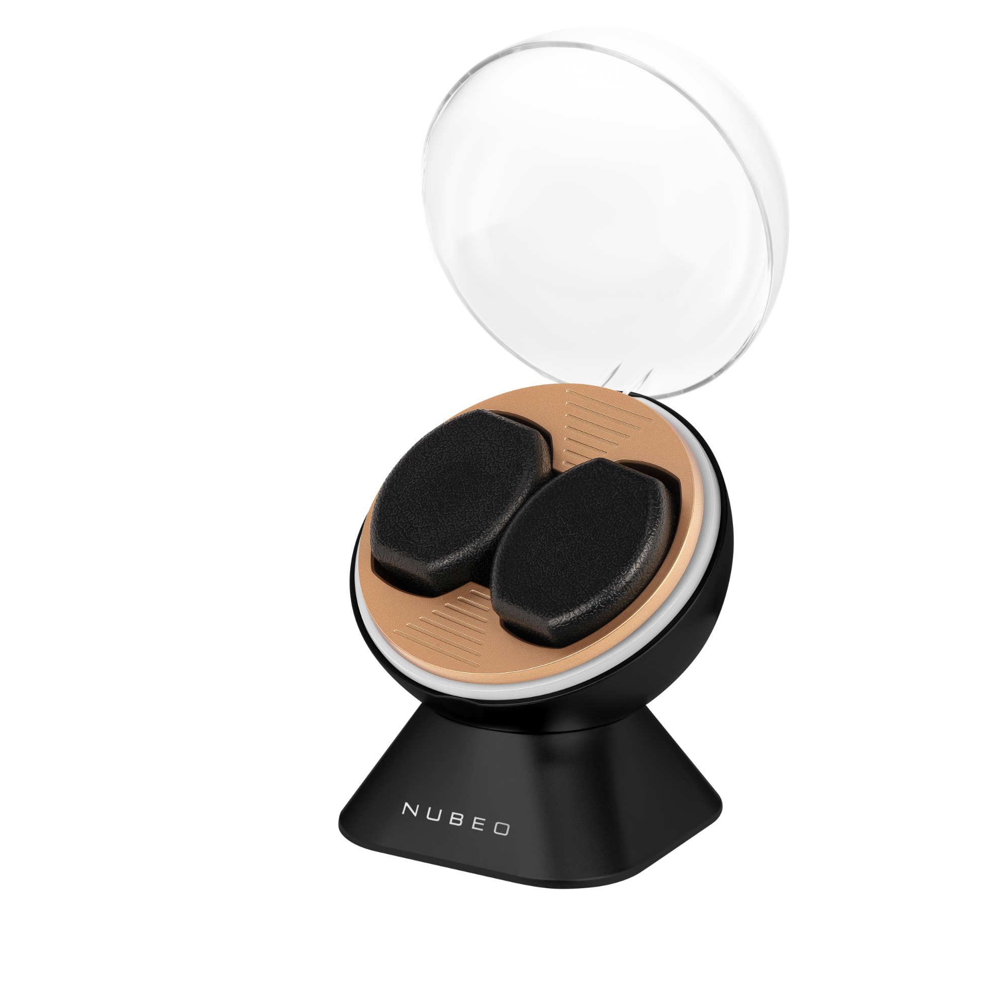 Mainspring Mainspring Astronomy Satellite Astro Black Double Watch Winder MS-WIN-SAT-03