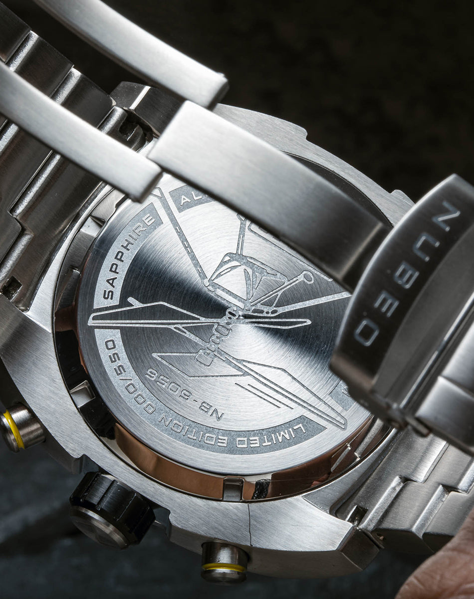 NUBEO Nubeo Ingenuity Men's Japanese Quartz Balaram Watch NB-6056-11 (Damaged Packaging)