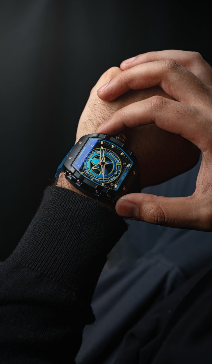 Nubeo Magellan Automatic Star Trek Starfleet Limited Edition Warp Blue Men s Watch NB 6098 03