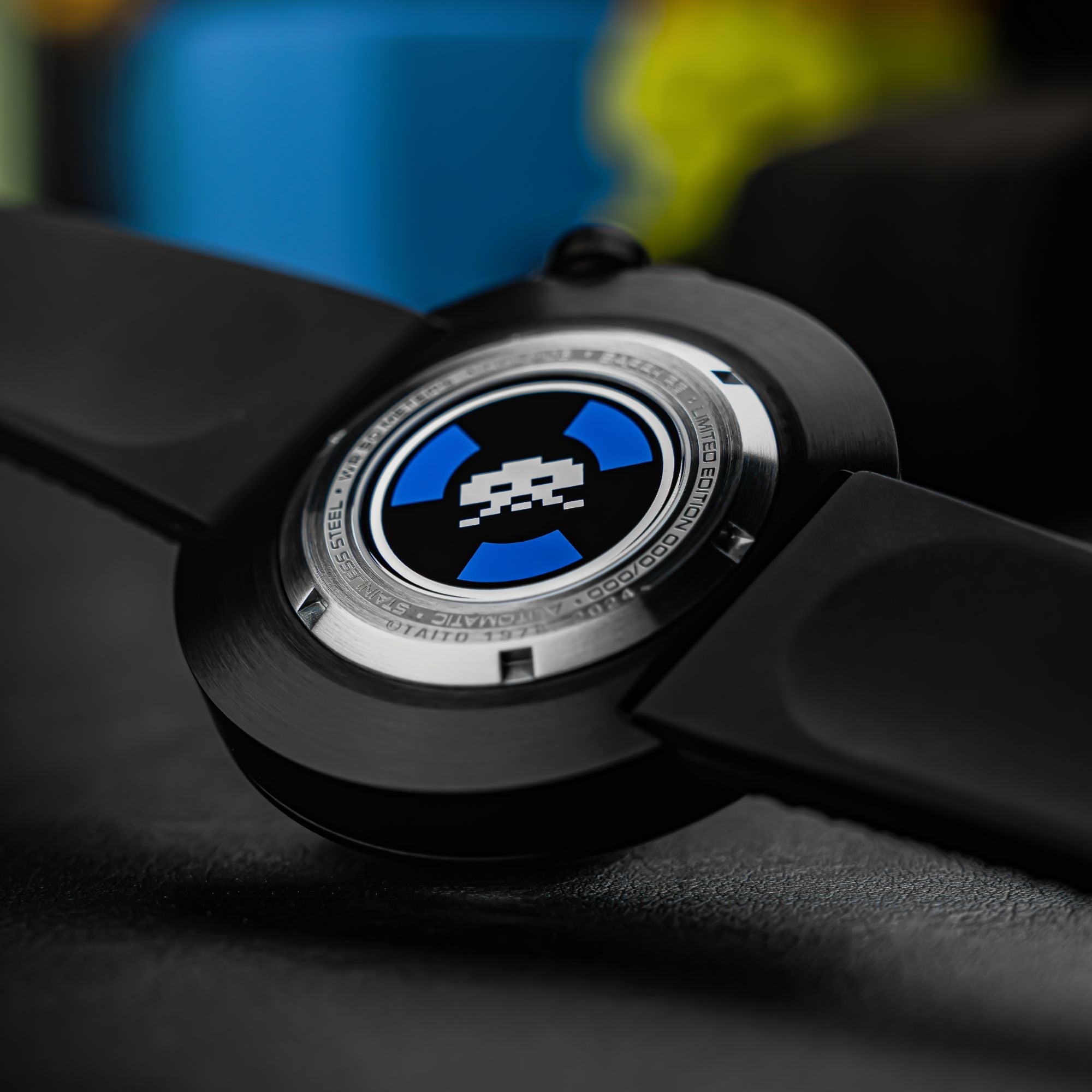 NUBEO Nubeo Cassini Automatic Space Invaders Limited Edition Hyperspace Blue Men's Watch NB-6103-06