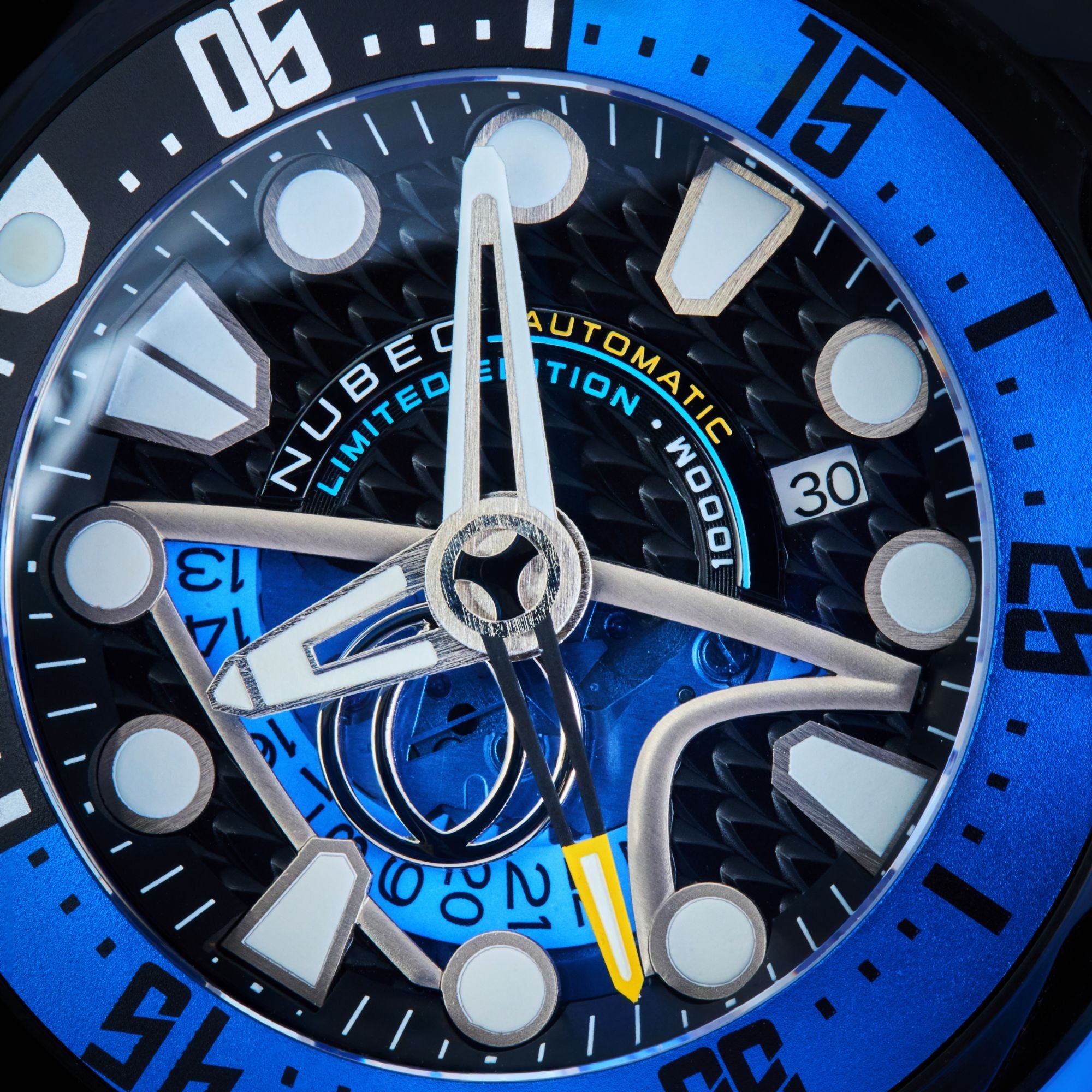 NUBEO Nubeo Ventana Automatic Star Trek Starfleet Limited Edition Science Blue Men's Watch NB-6104-02