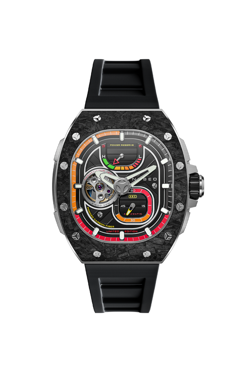 NUBEO Nubeo Viper Automatic Limited Edition Night Shadow Men's Watch NB-6105-01
