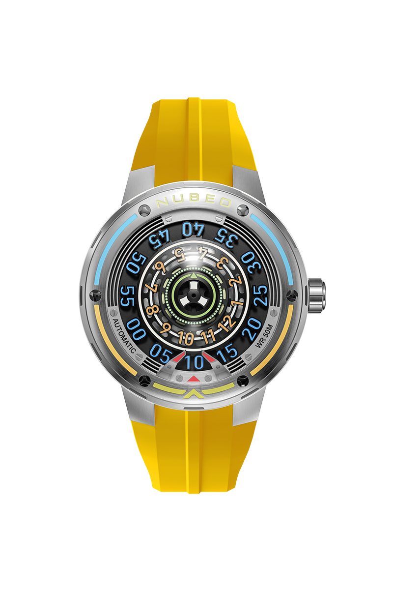 NUBEO Nubeo Orbiter Automatic Limited Edition Stellar Sunbeam Men's Watch NB-6117-05