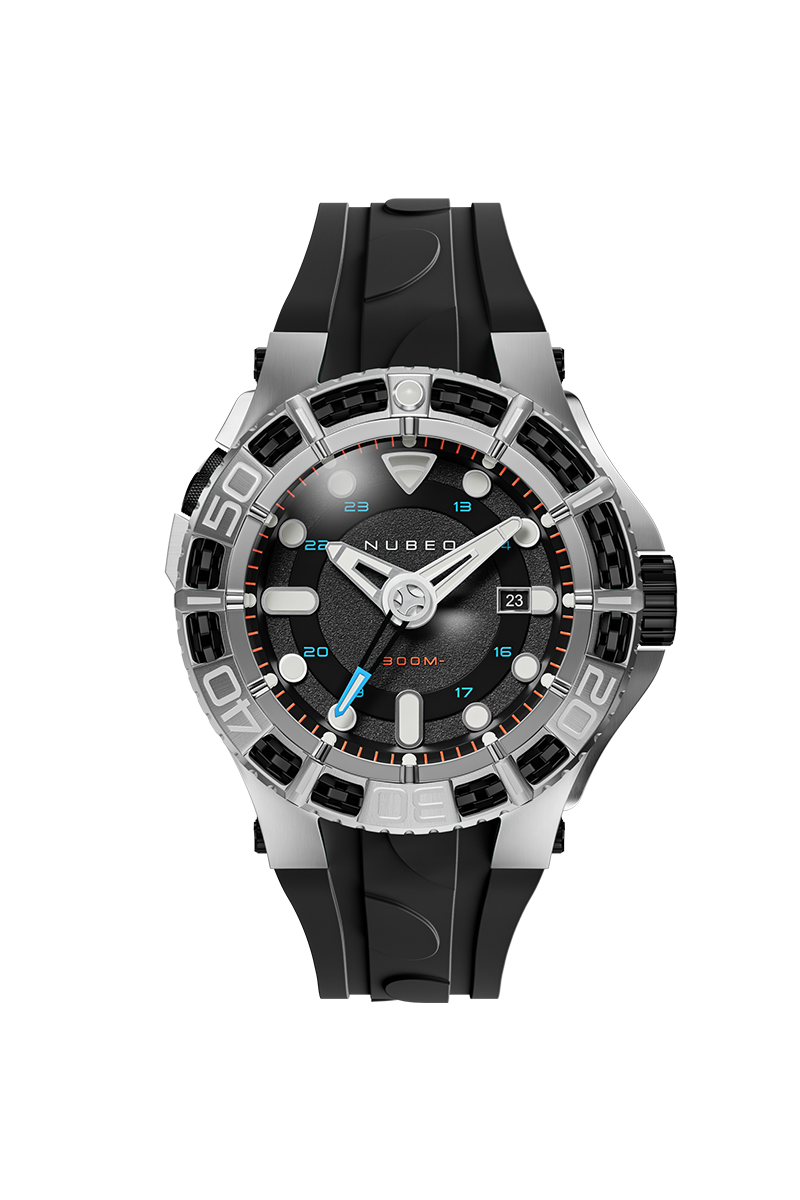NUBEO Nubeo Manta Automatic Limited Edition Midnight Ocean Men's Watch NB-6120-01