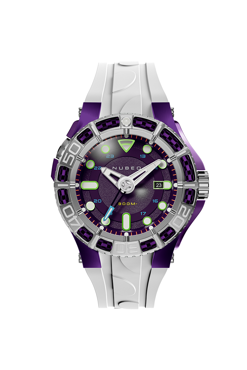 NUBEO Nubeo Manta Automatic Limited Edition Sea Lavender Men's Watch NB-6120-08