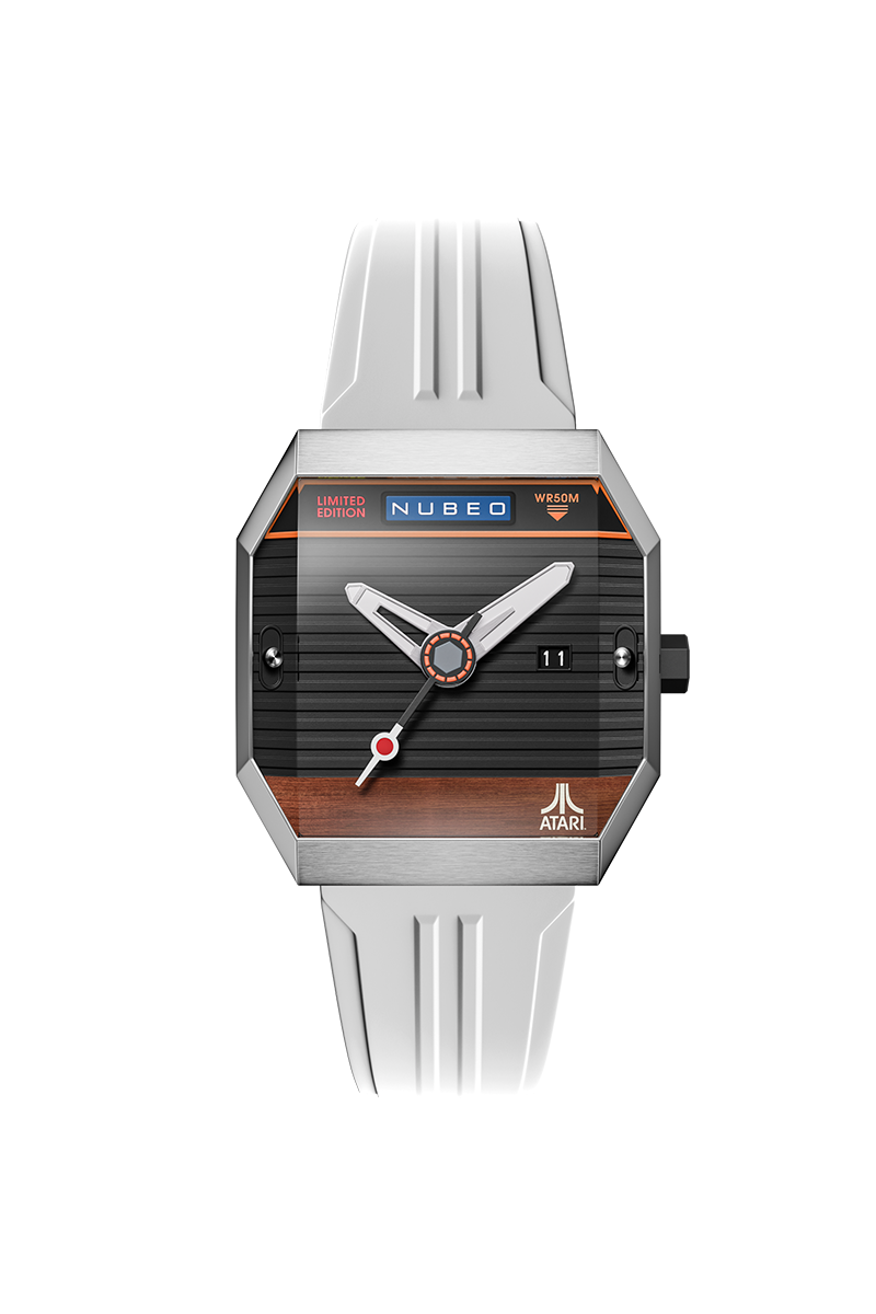 NUBEO Nubeo Console Automatic Atari 2600 Limited Edition Joystick Shadow Men's Watch NB-6123-01