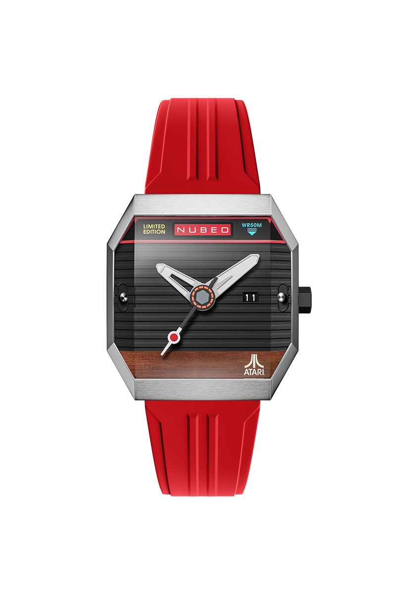 NUBEO Nubeo Console Automatic Atari 2600 Limited Edition Radiant Ruby Men's Watch NB-6123-02