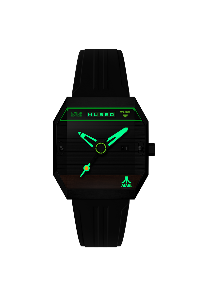 Nubeo Console Automatic Atari 2600 Limited Edition Retro Void Men's Watch NB-6123-03