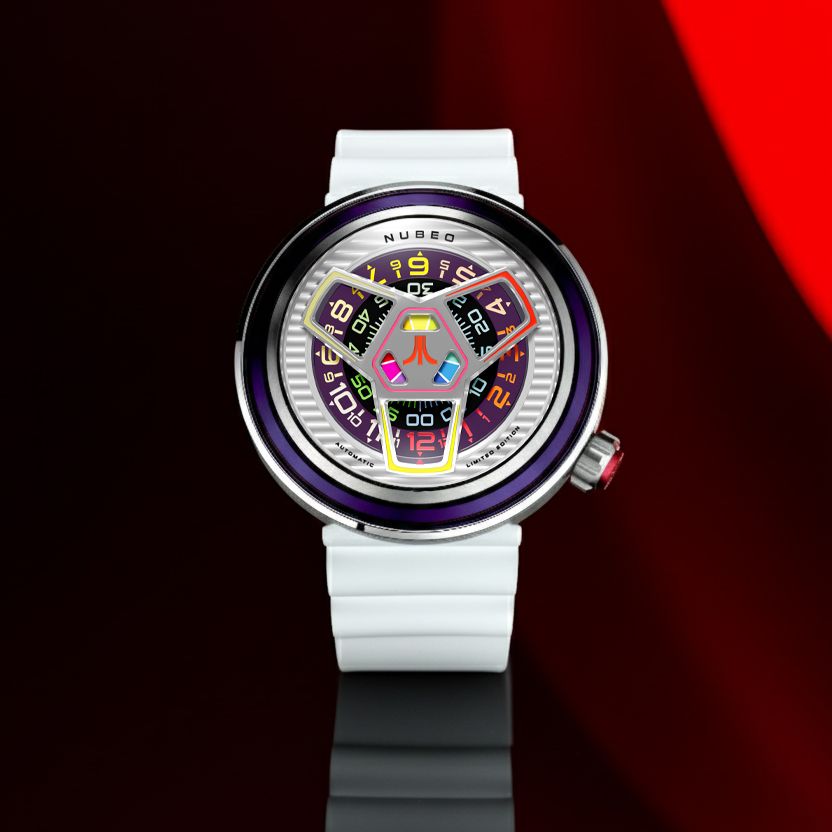 Nubeo Ventana Automatic Atari Retro Gamer Limited Edition Pixel Pulse Men's Watch NB-6125-01