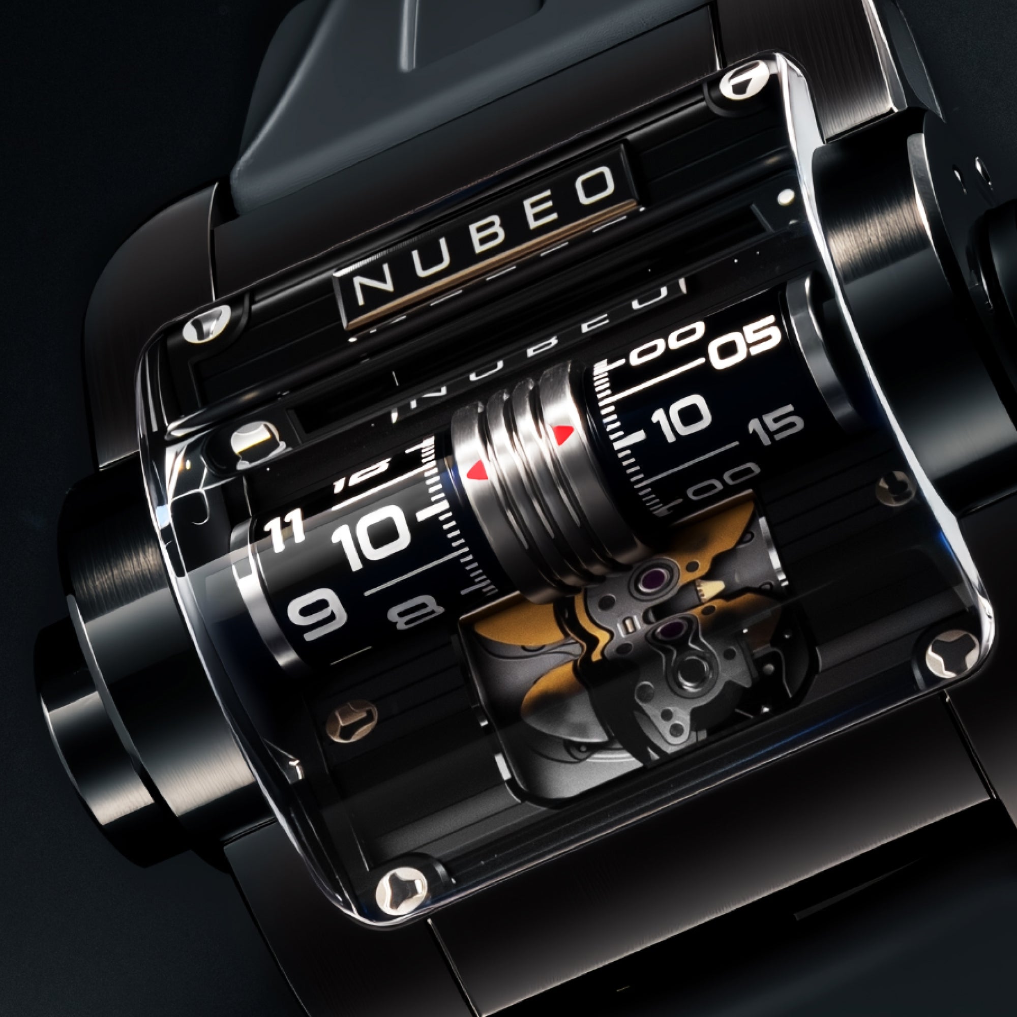 Nubeo Continuum Automatic Endless Edge Men's Watch NB-6137-03