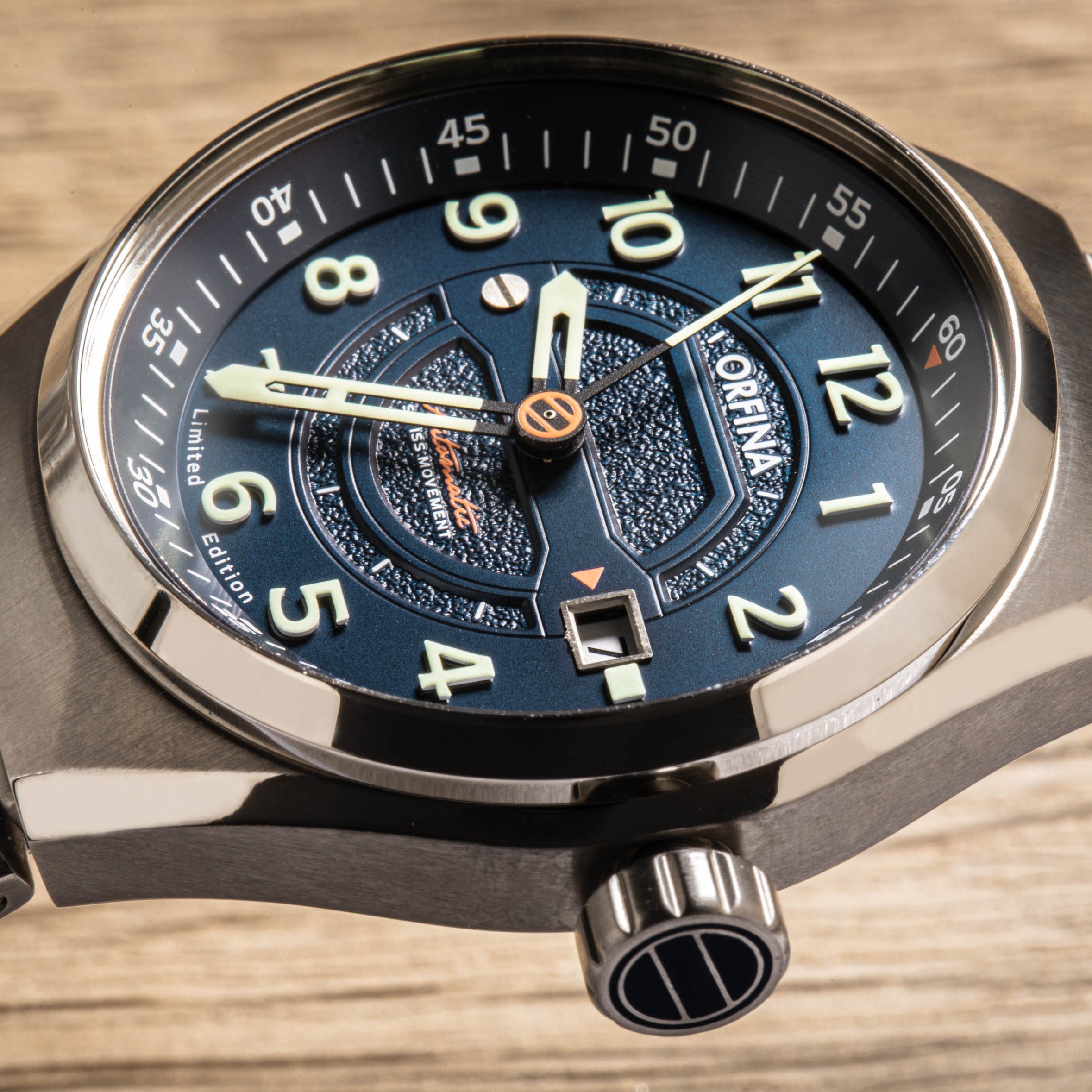 ORFINA Orfina Racing Swiss Automatic Blue Zero-One (Founder's Edition) Men's Watch OF-0001-22