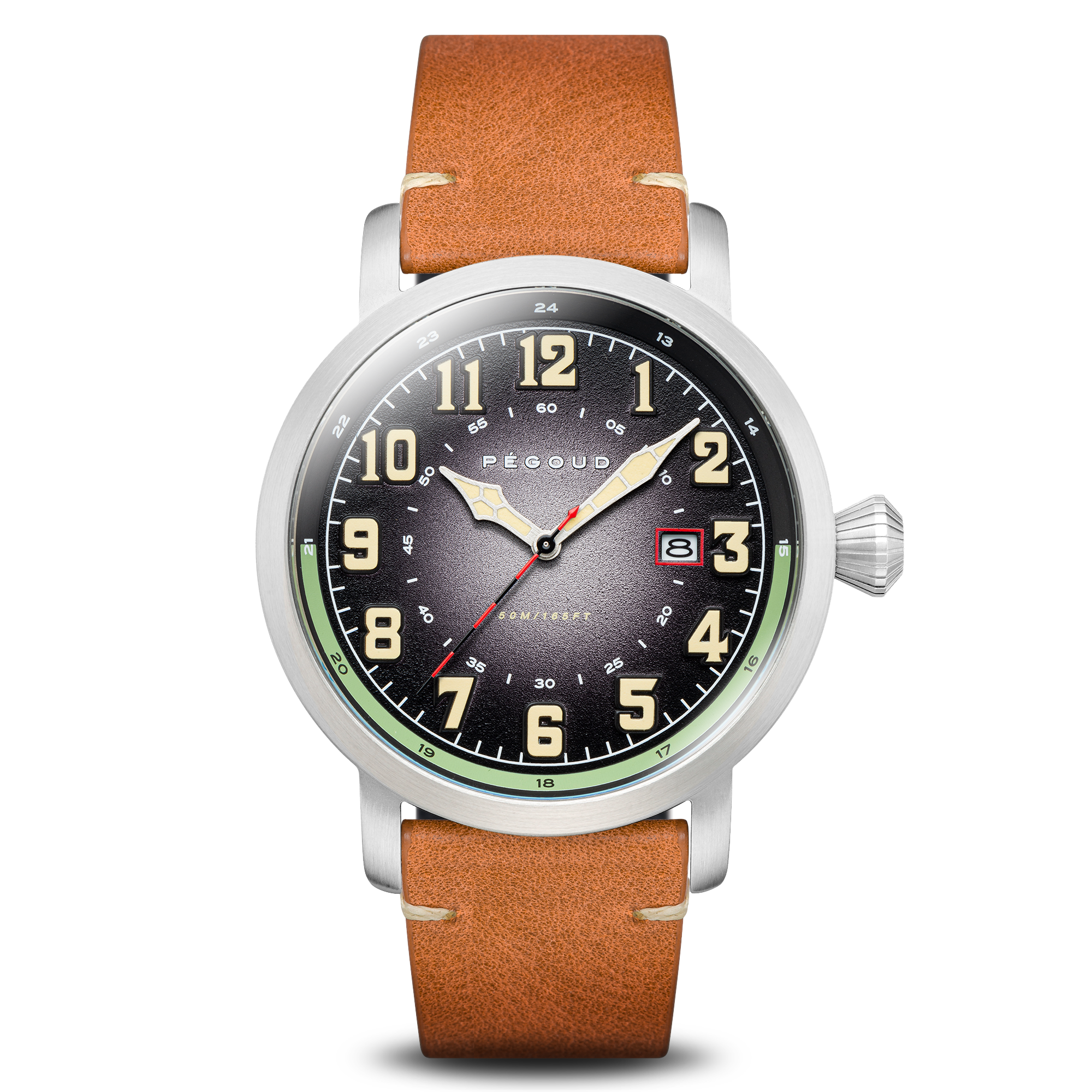 PEGOUD Pegoud Premiere Dark Grey Men's Watch PG-9000-01