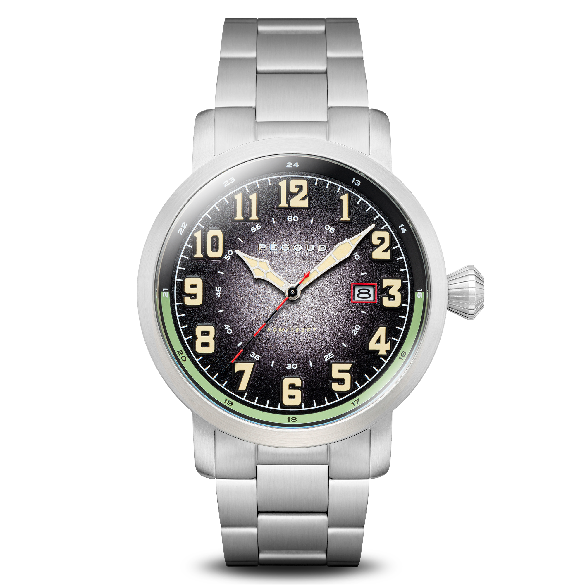 PEGOUD Pegoud Premiere Dark Grey Men's Watch PG-9000-11