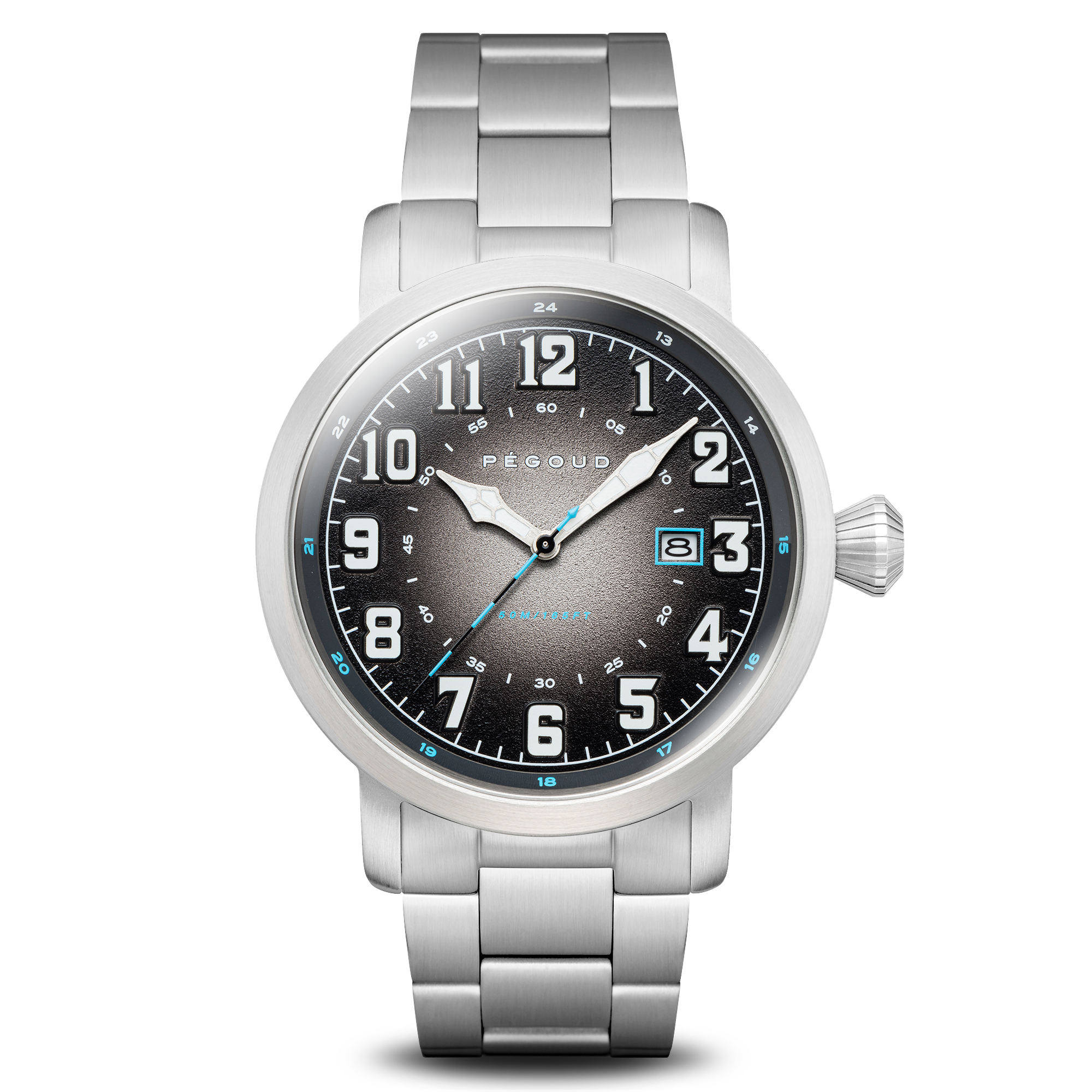 PEGOUD Pegoud Premiere Dusky Black Men's Watch PG-9000-33