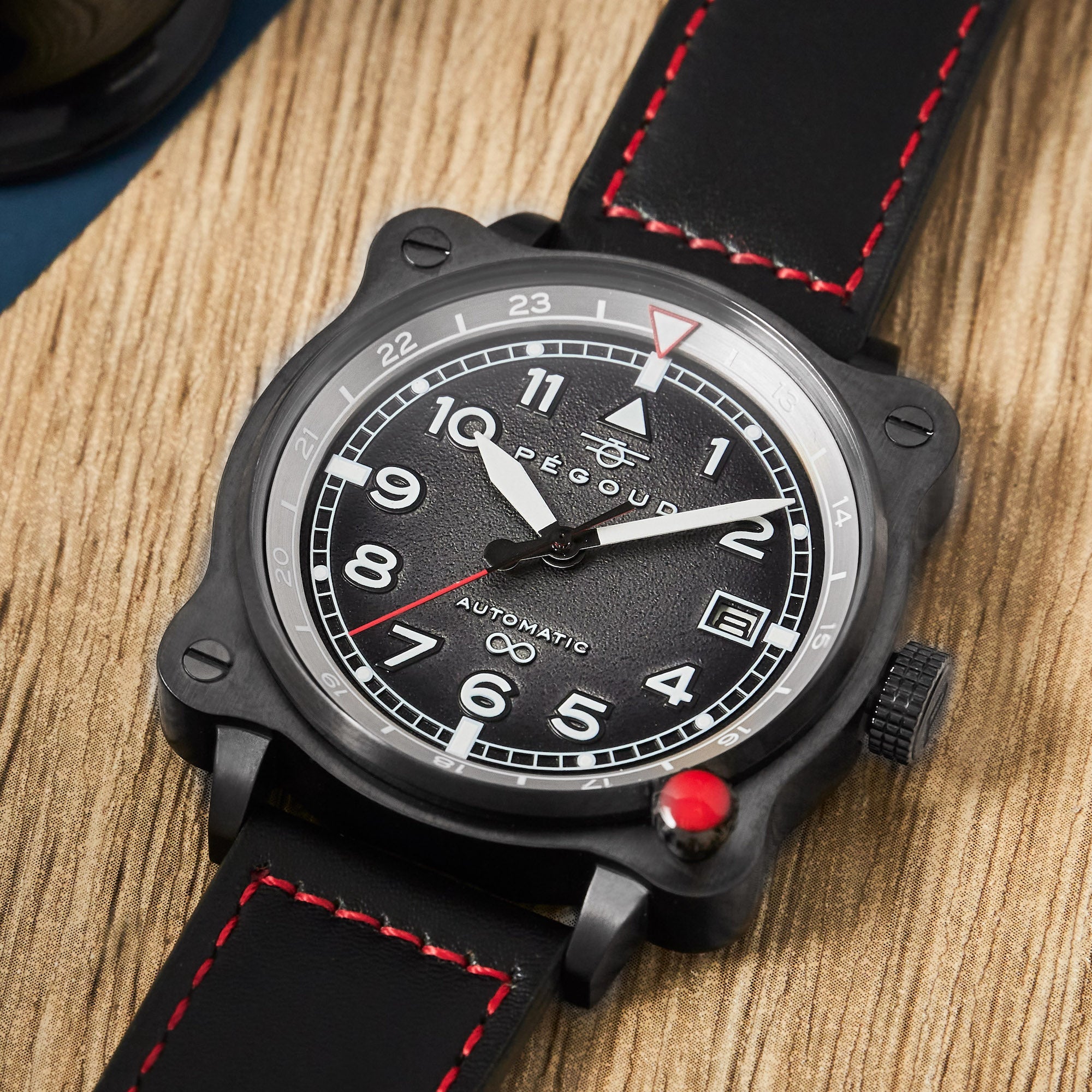 PEGOUD Pegoud Cabine Automatic Ashen Grey Men's Watch PG-9017-04