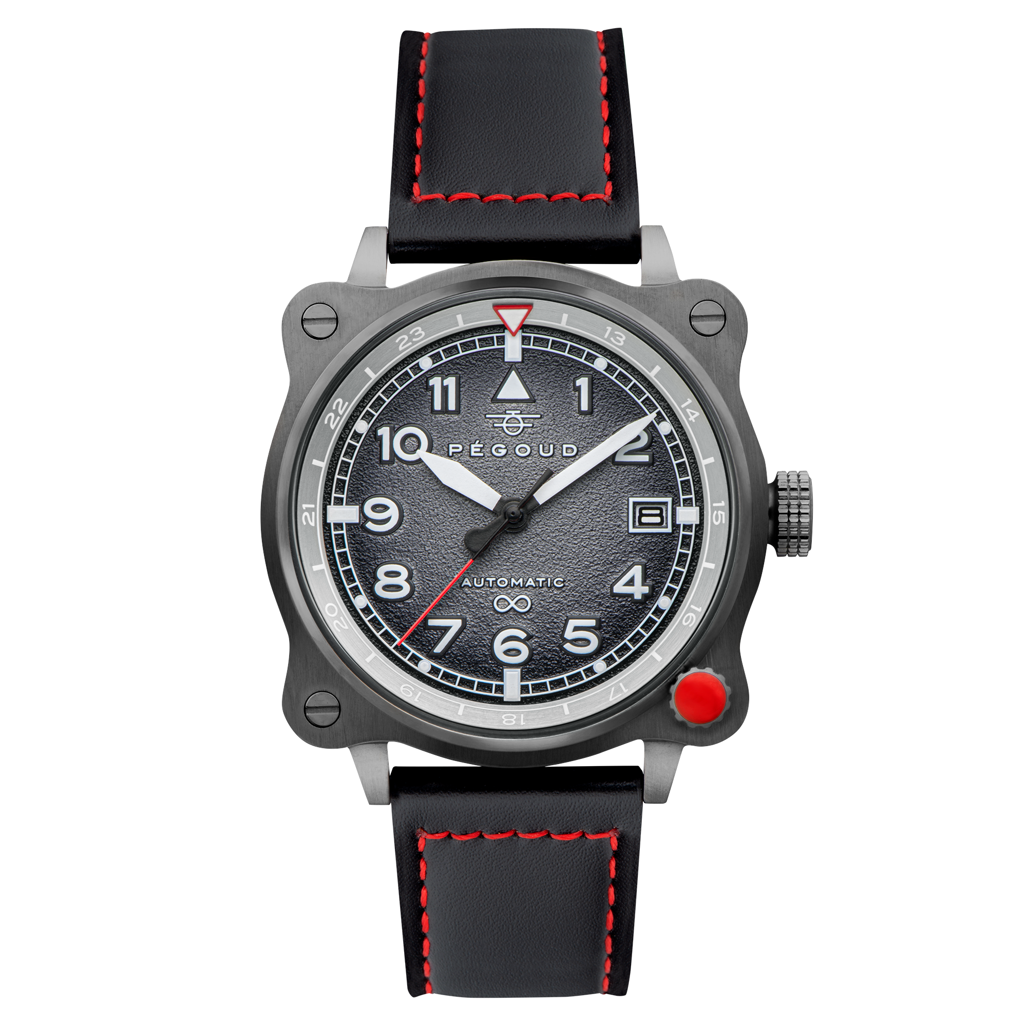 PEGOUD Pegoud Cabine Automatic Ashen Grey Men's Watch PG-9017-04