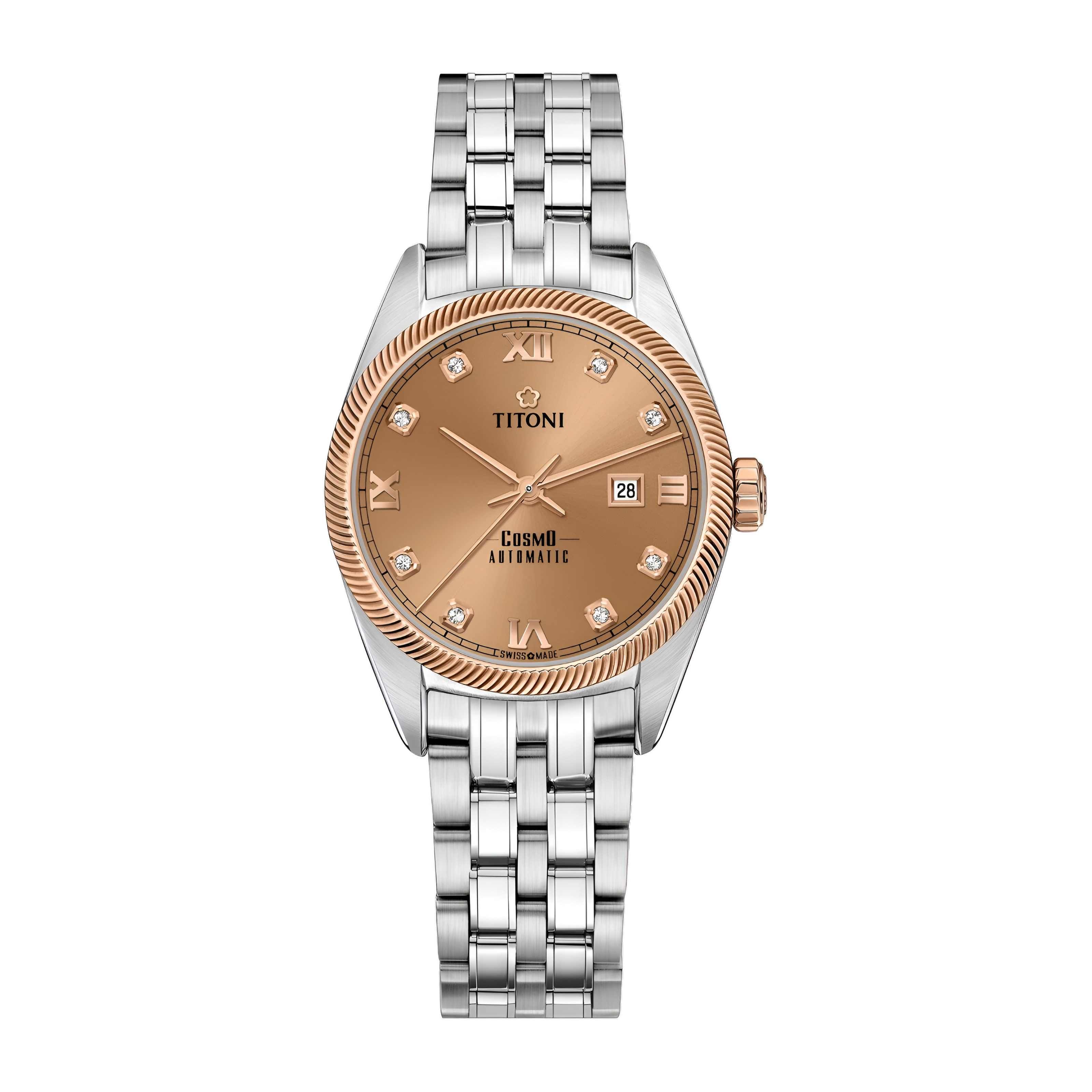 TITONI Titoni Cosmo Swiss Automatic Watch 818 Srg-653