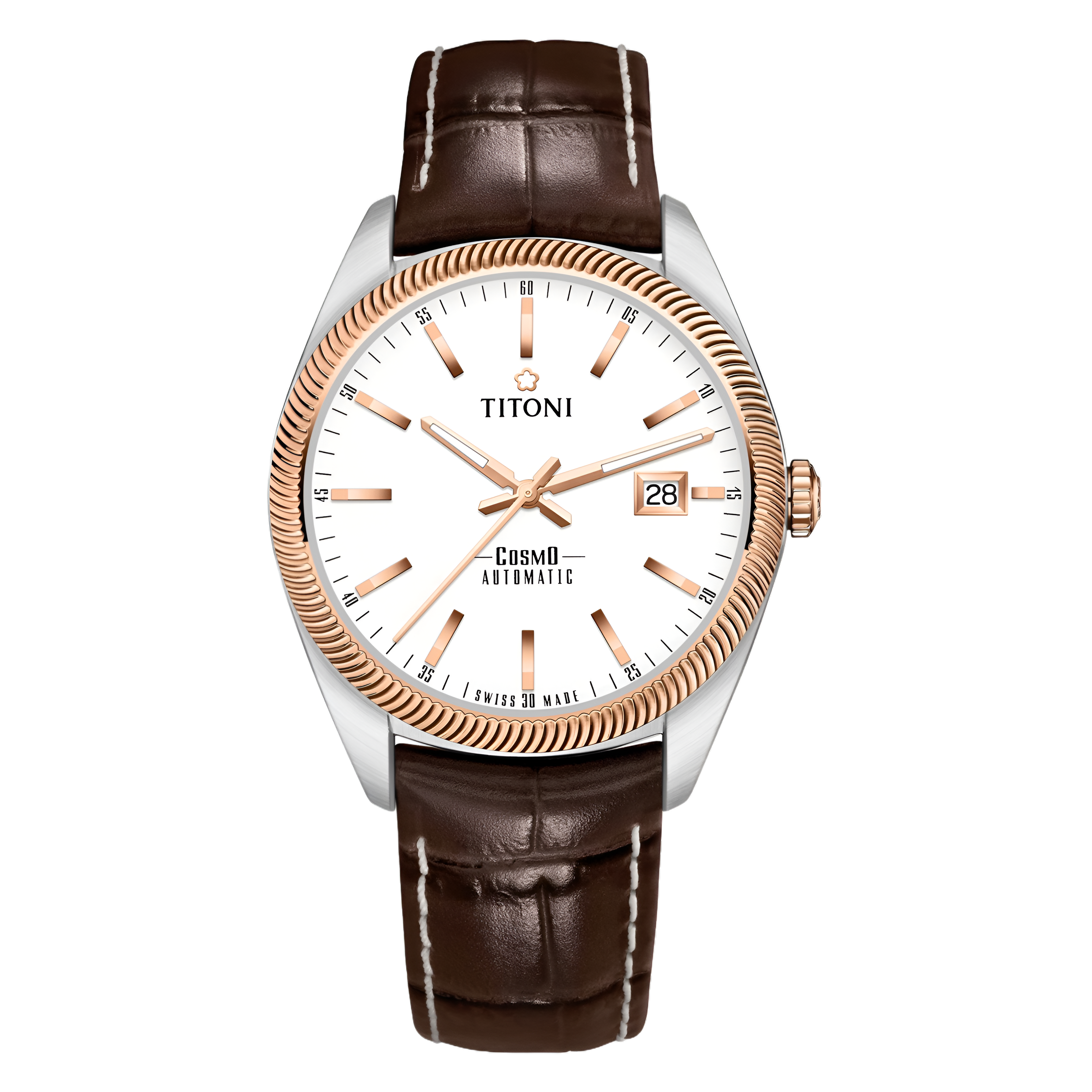 TITONI Titoni Cosmo Swiss Automatic Watch 878 Srg-st-606
