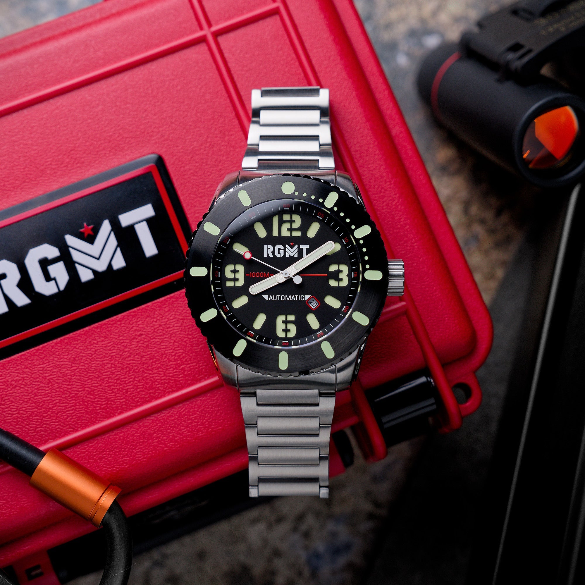 RGMT RGMT All-Brite Automatic Men's Deep Grey Watch RG-8053-11
