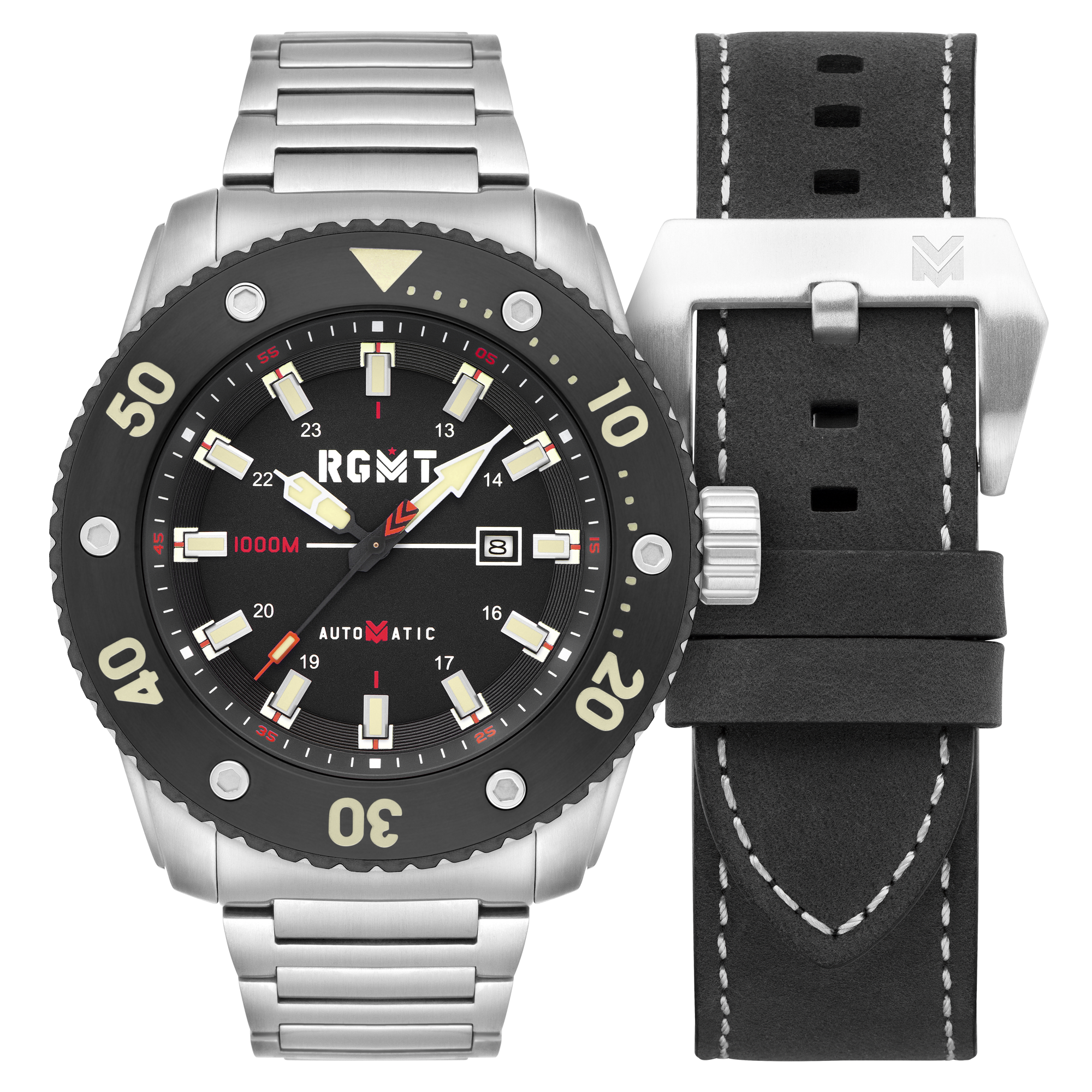 RGMT RGMT All-Brite Automatic Men's Stealth Black Watch RG-8056-11