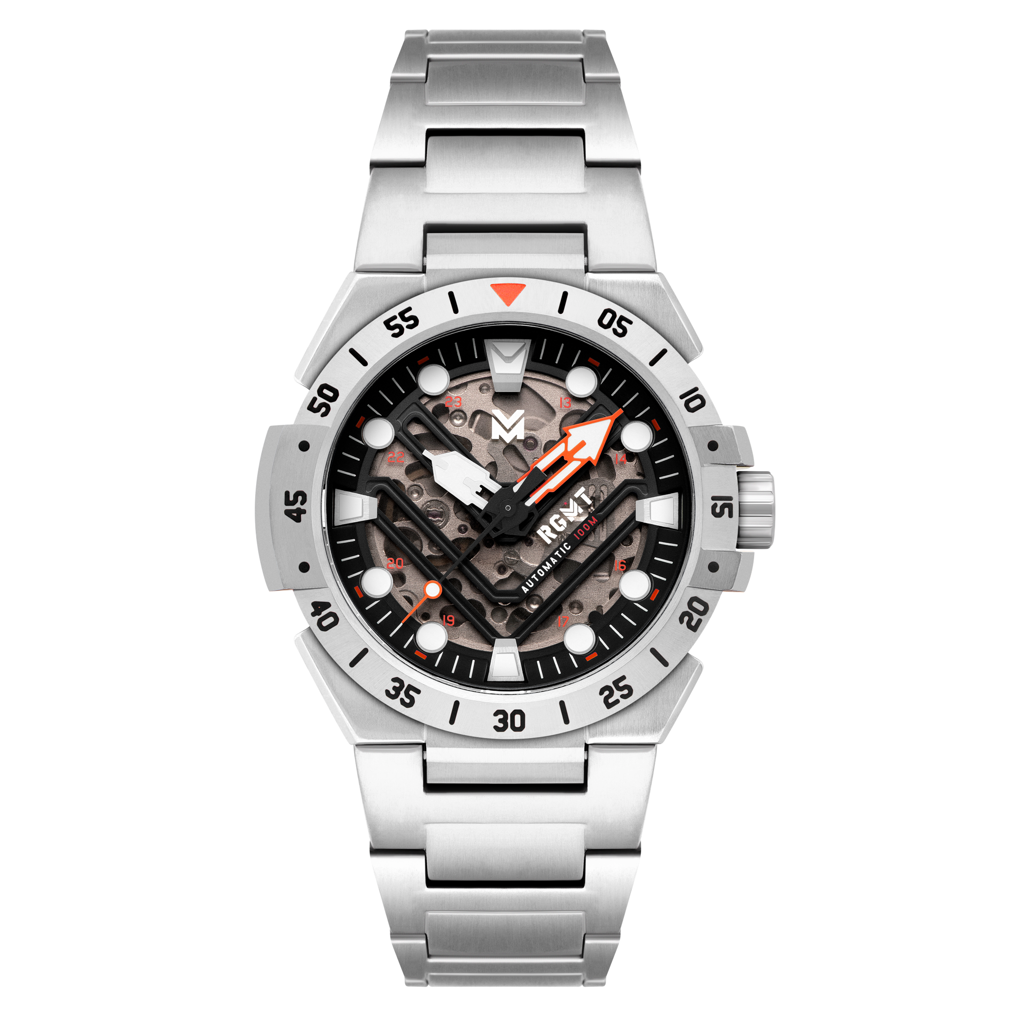 RGMT RGMT Himars Skeleton Automatic Black Watch  RG-8063-11