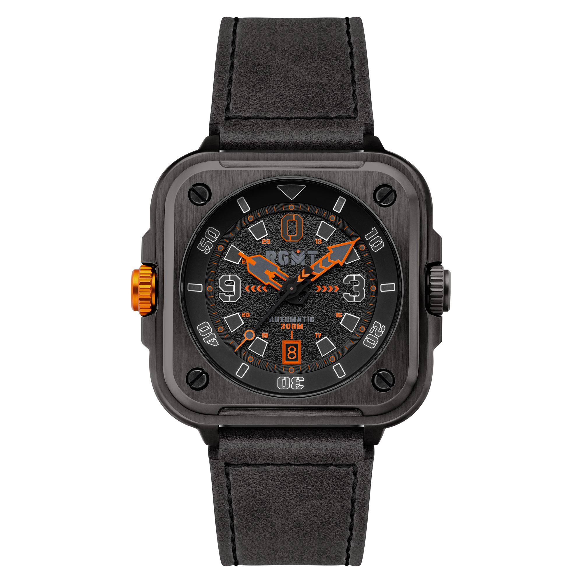 RGMT RGMT Pershing Automatic Shadow Black Men's Watch RG-8066-03