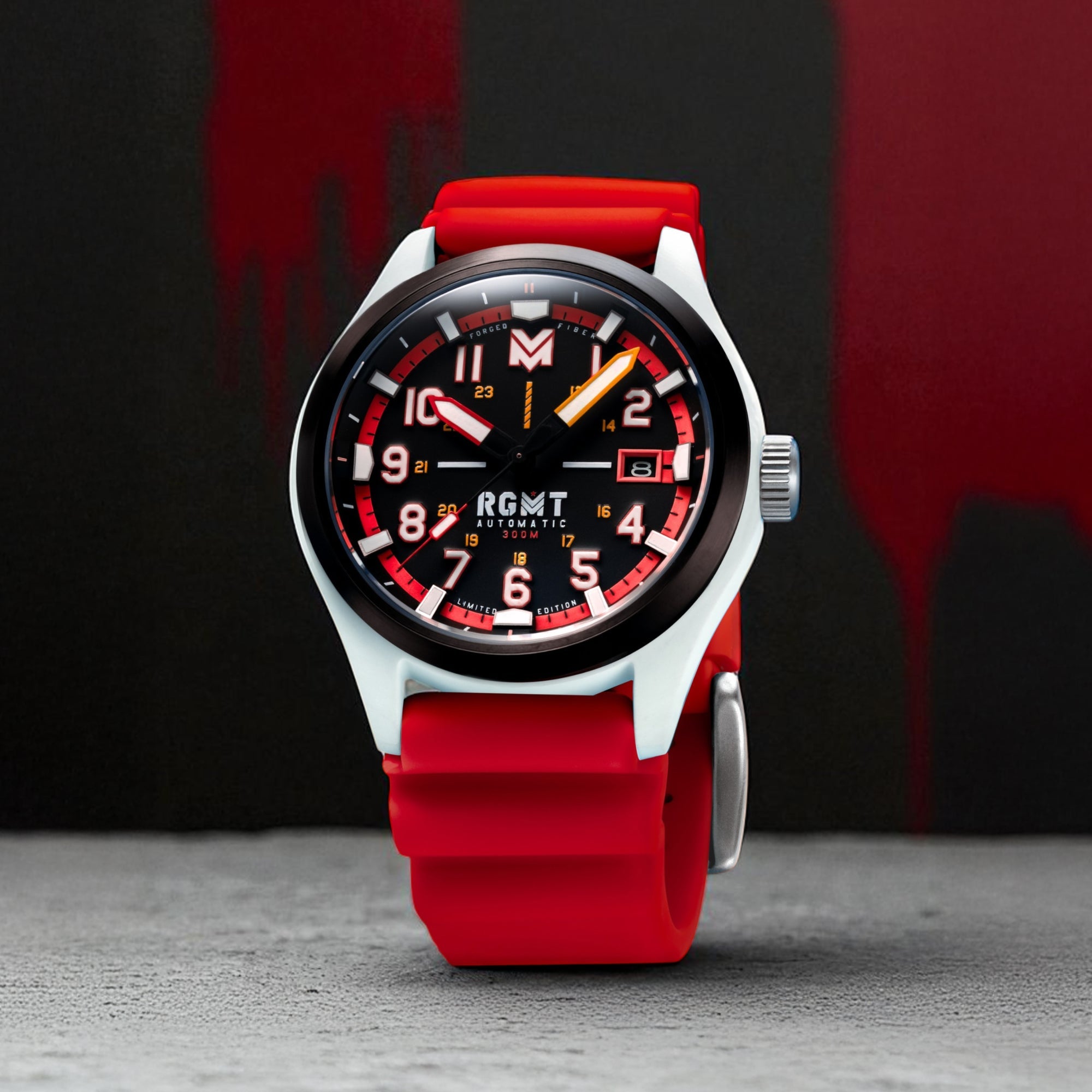 RGMT RGMT Defender Automatic Limited Edition Battalion Black Men's Watch RG-8069-04