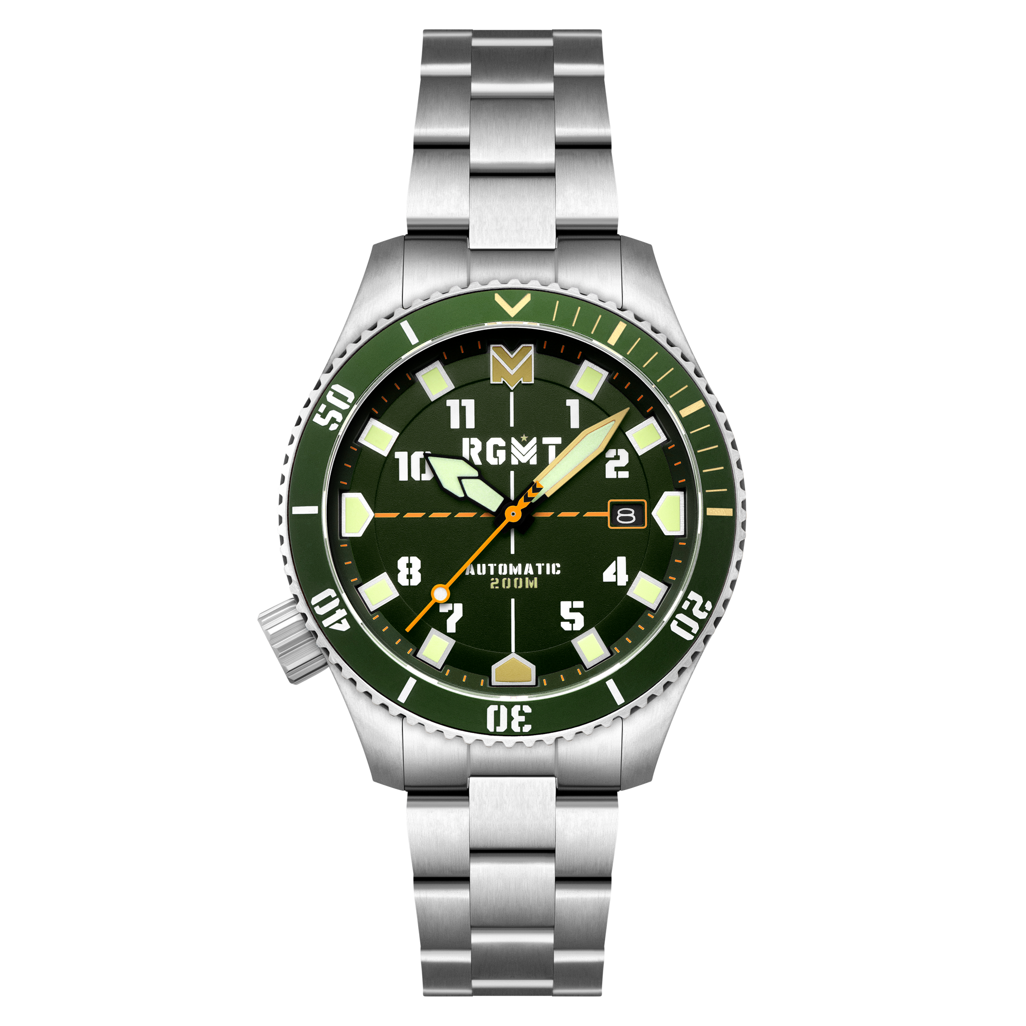 RGMT RGMT Recon Diver Automatic Deep Green Men's Watch RG-8075-33