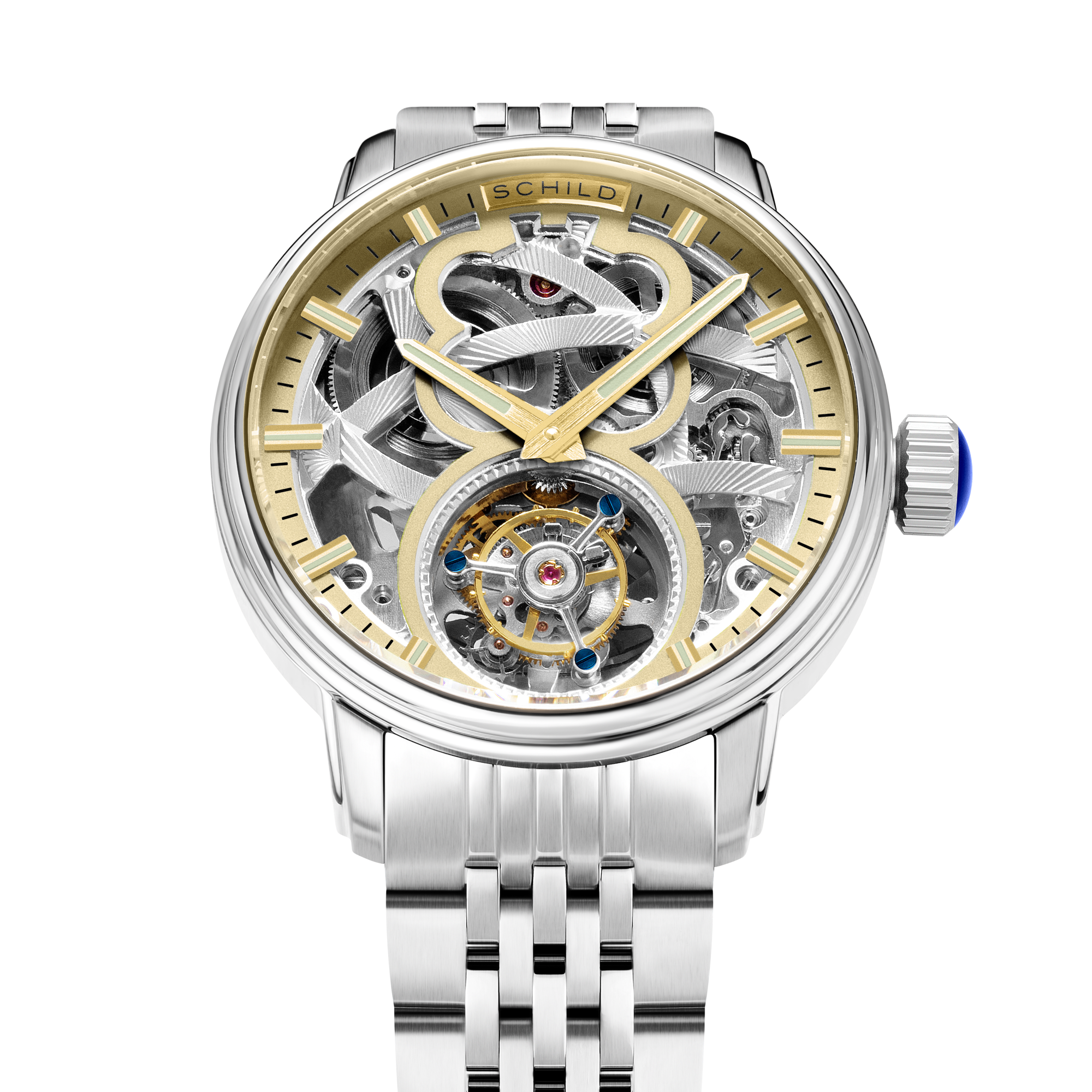 SCHILD Schild Maximillian Tourbillon Limited Edition Morning Gold Men's Watch SC-1002-44