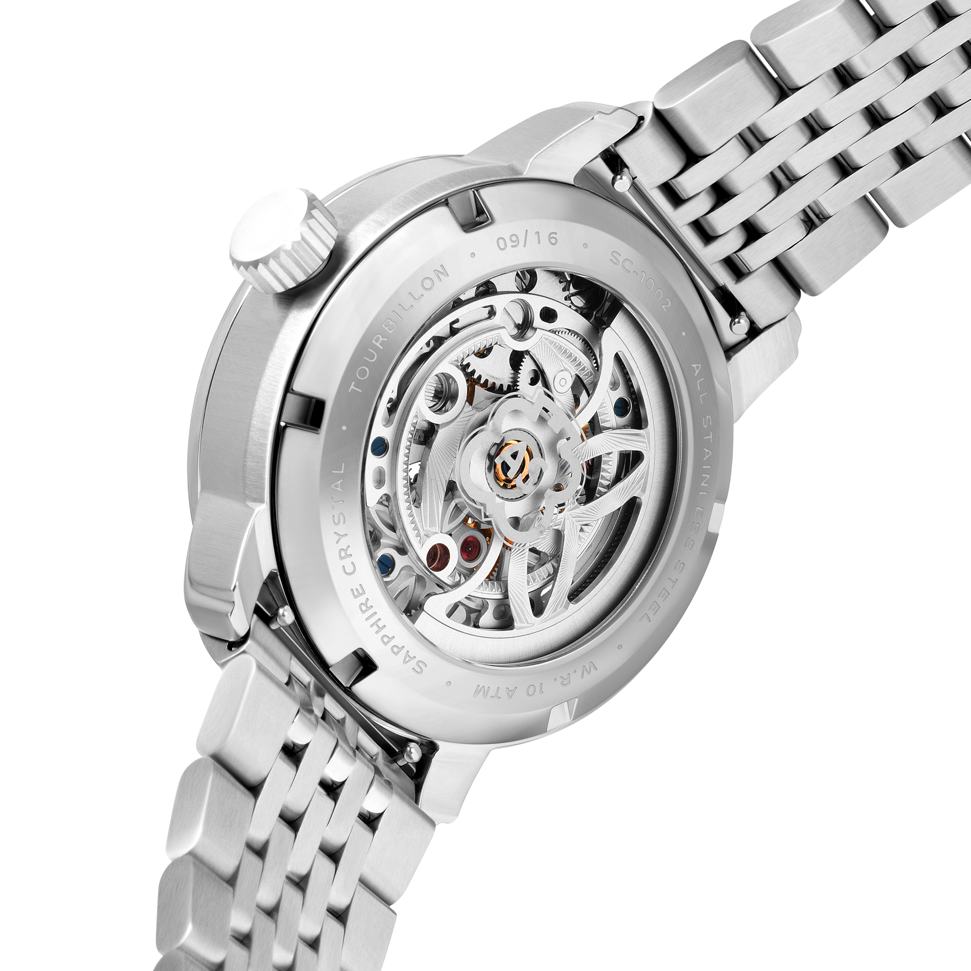 Schild Maximillian Tourbillon Limited Edition Walnut Drift Men's Watch SC-1002-DD