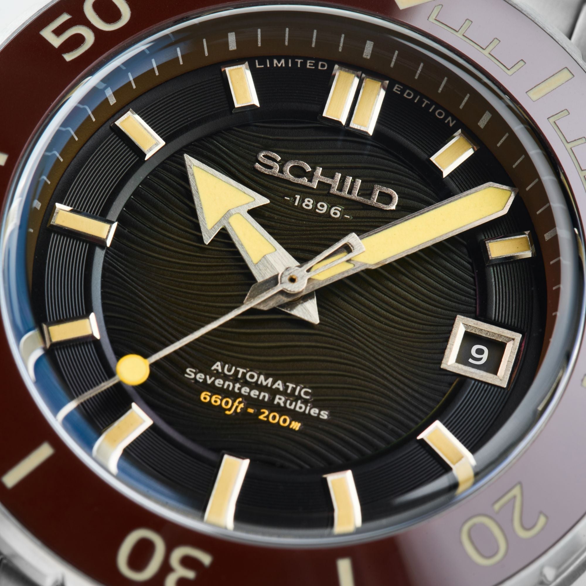 SCHILD Schild Hermann Swiss Automatic Limited Edition Buff Brown Men's Watch SC-1016-44