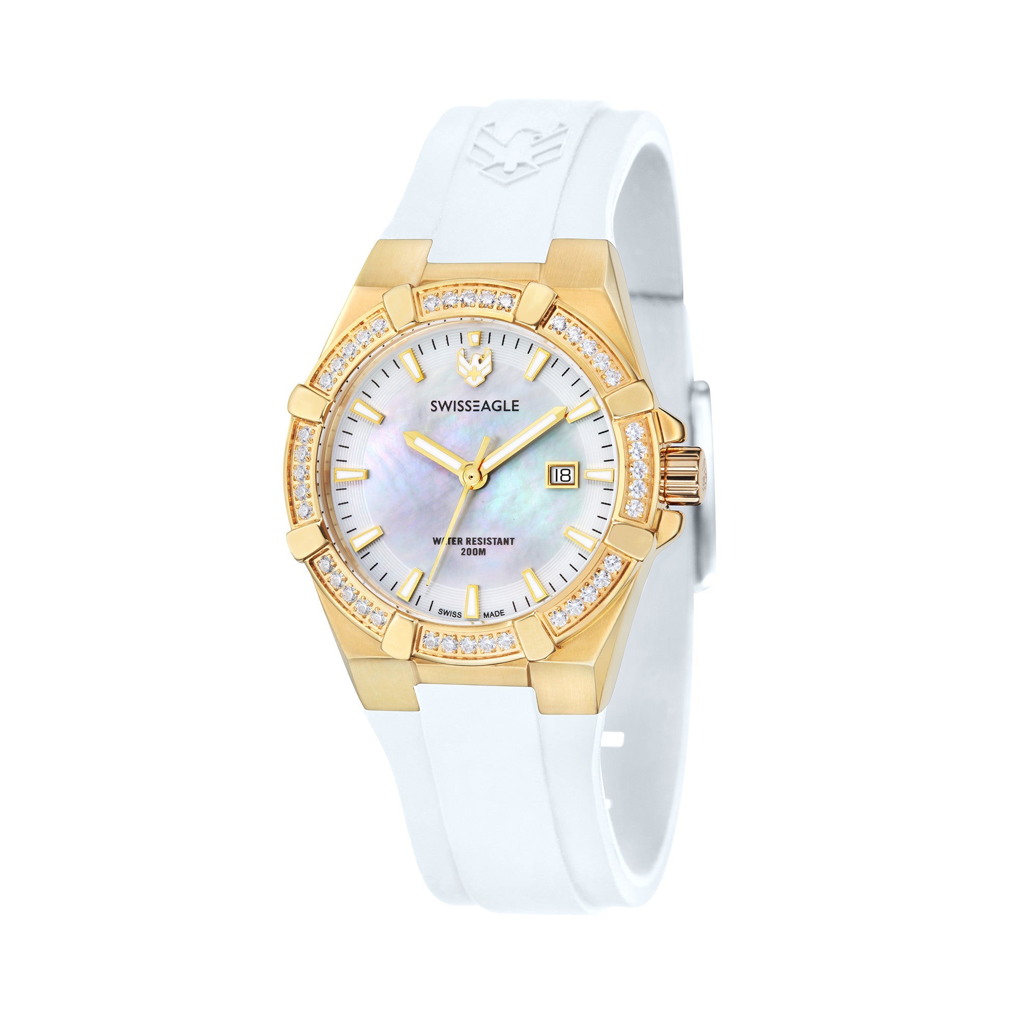 SWISS EAGLE Glide Quartz Mother Of Pearl SE-6041-05